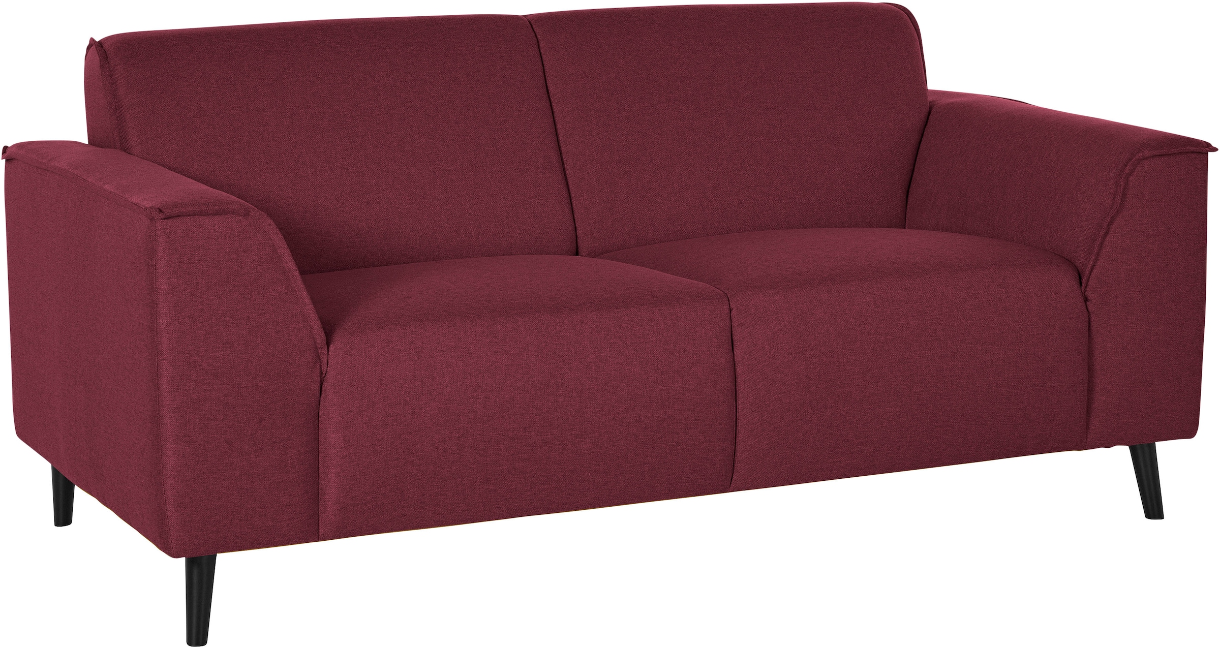 DOMO collection 2-Sitzer »Amora moderne Formensprache, tolle Verarbeitungsdetails, komfortabel«, mit Federkern für hohen Sitzkomfort