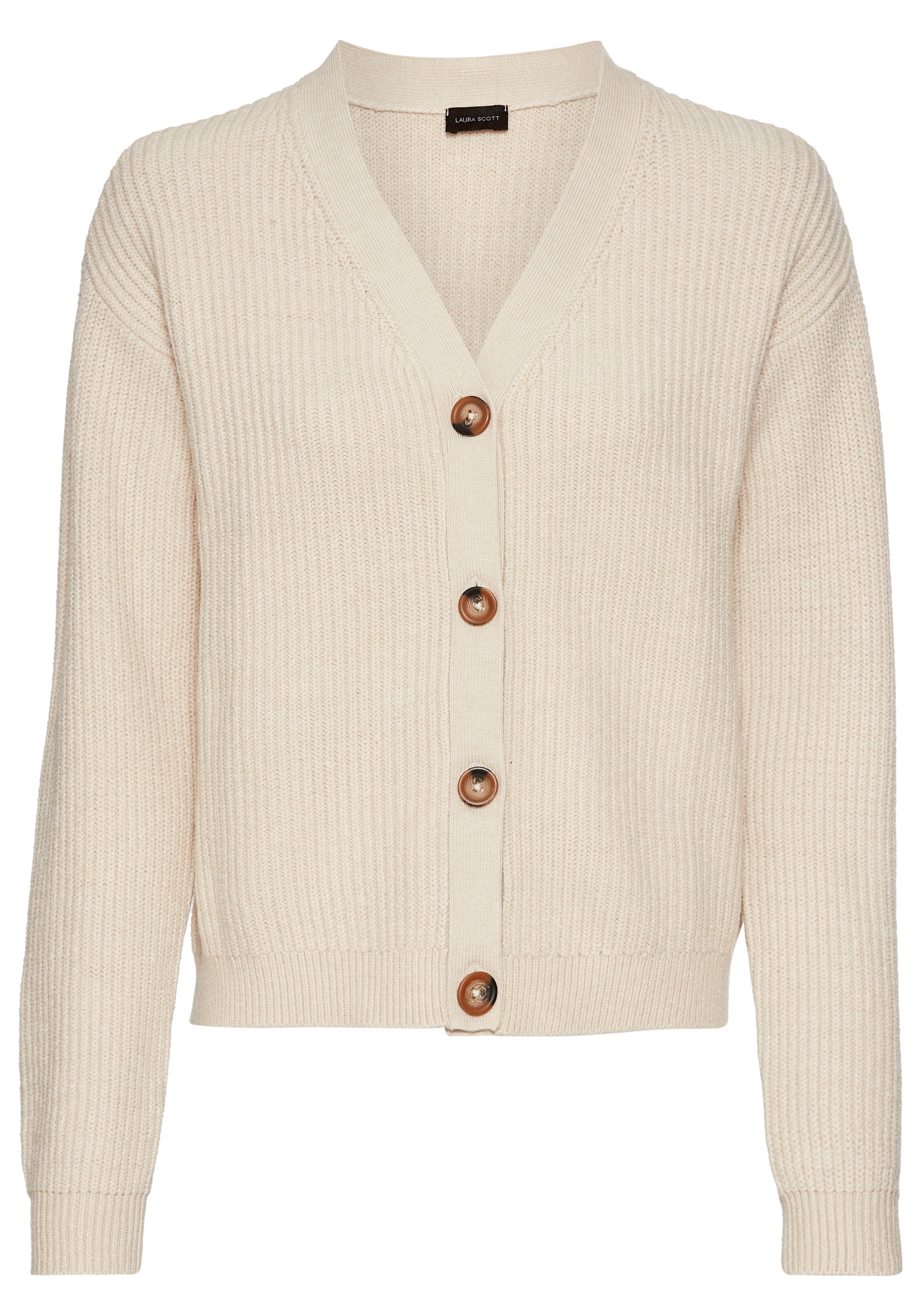 Laura Scott Strickjacke, in modischer Kurzform