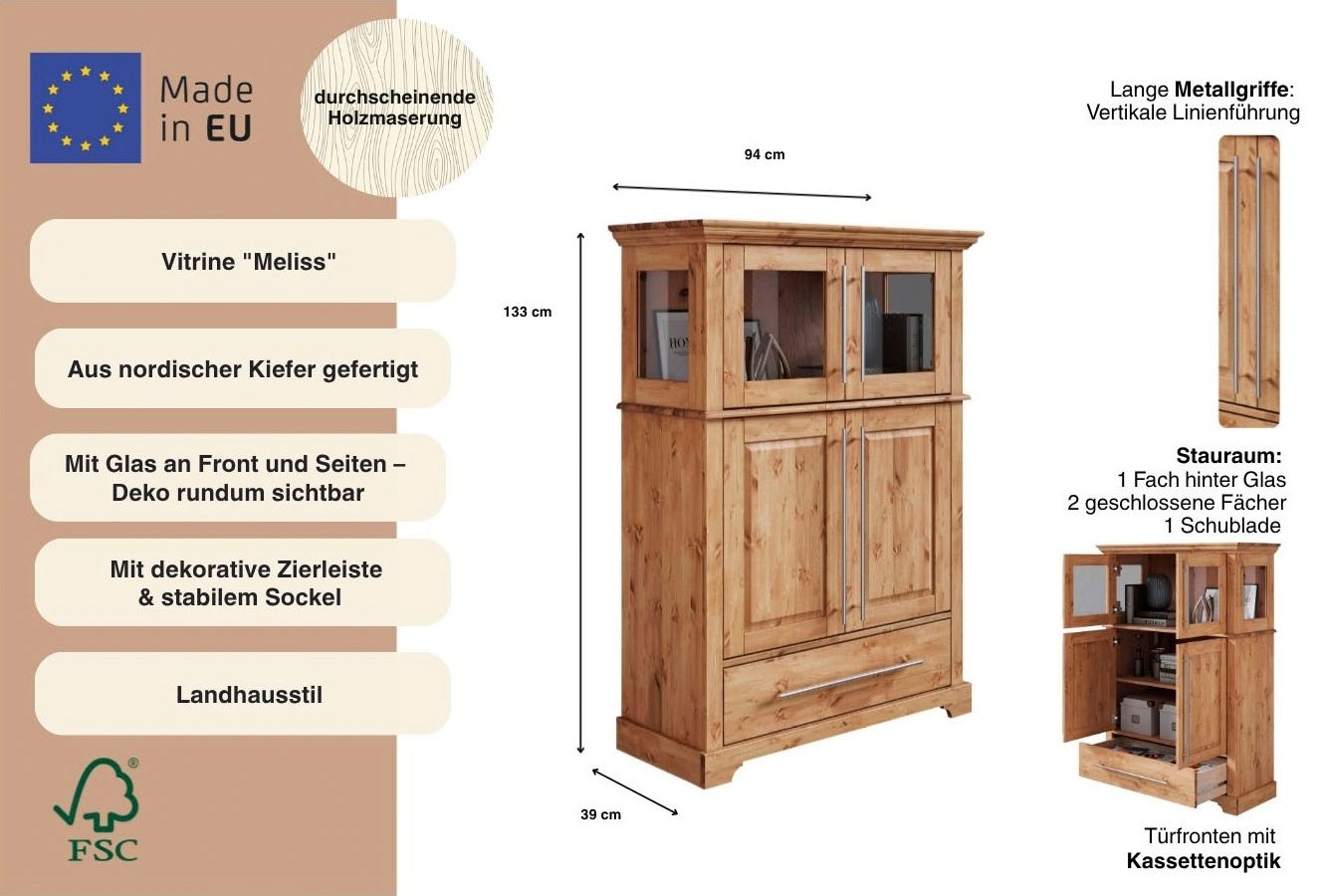 OTTO home Highboard »Meliss«