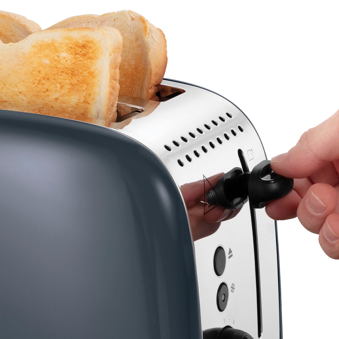 RUSSELL HOBBS Toaster »Colours Plus Schlitze, 1600 2 26552-56«, 3 W für mit XXL 2 Garantie Scheiben, Jahren lange