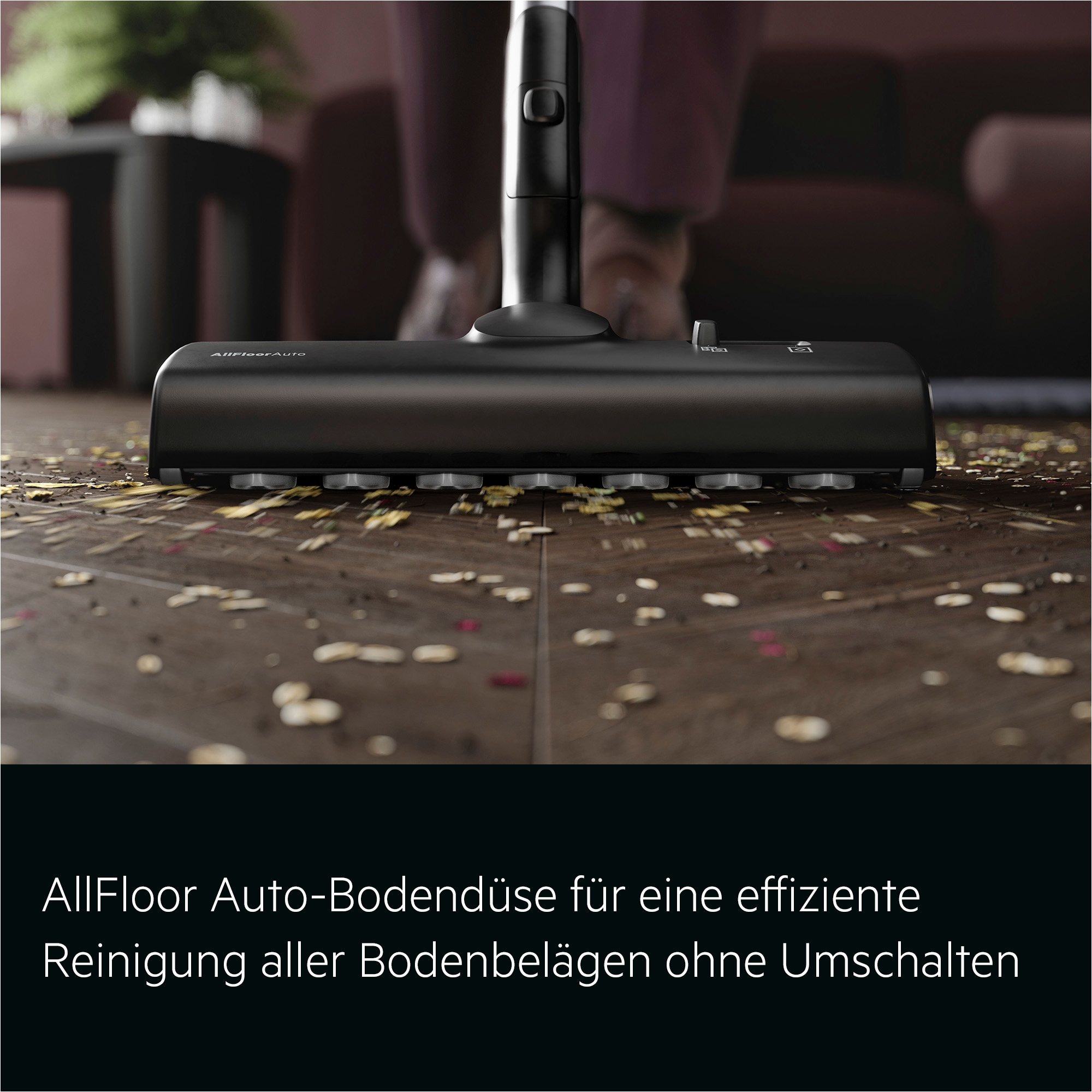 AEG Bodenstaubsauger »VX9-5-EBR« 650 W mit Beutel Extra stark & leise – Beutelstaubsauger 69 dB, HEPA für Allergiker
