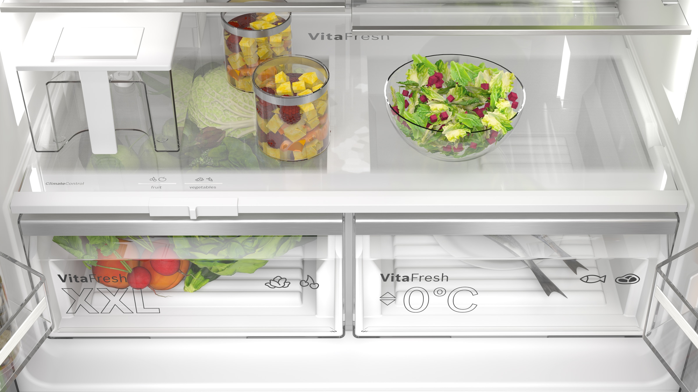 BOSCH Multi Door Serie 6 »KFI96AXEA« 183 cm hoch 90,5 cm breit