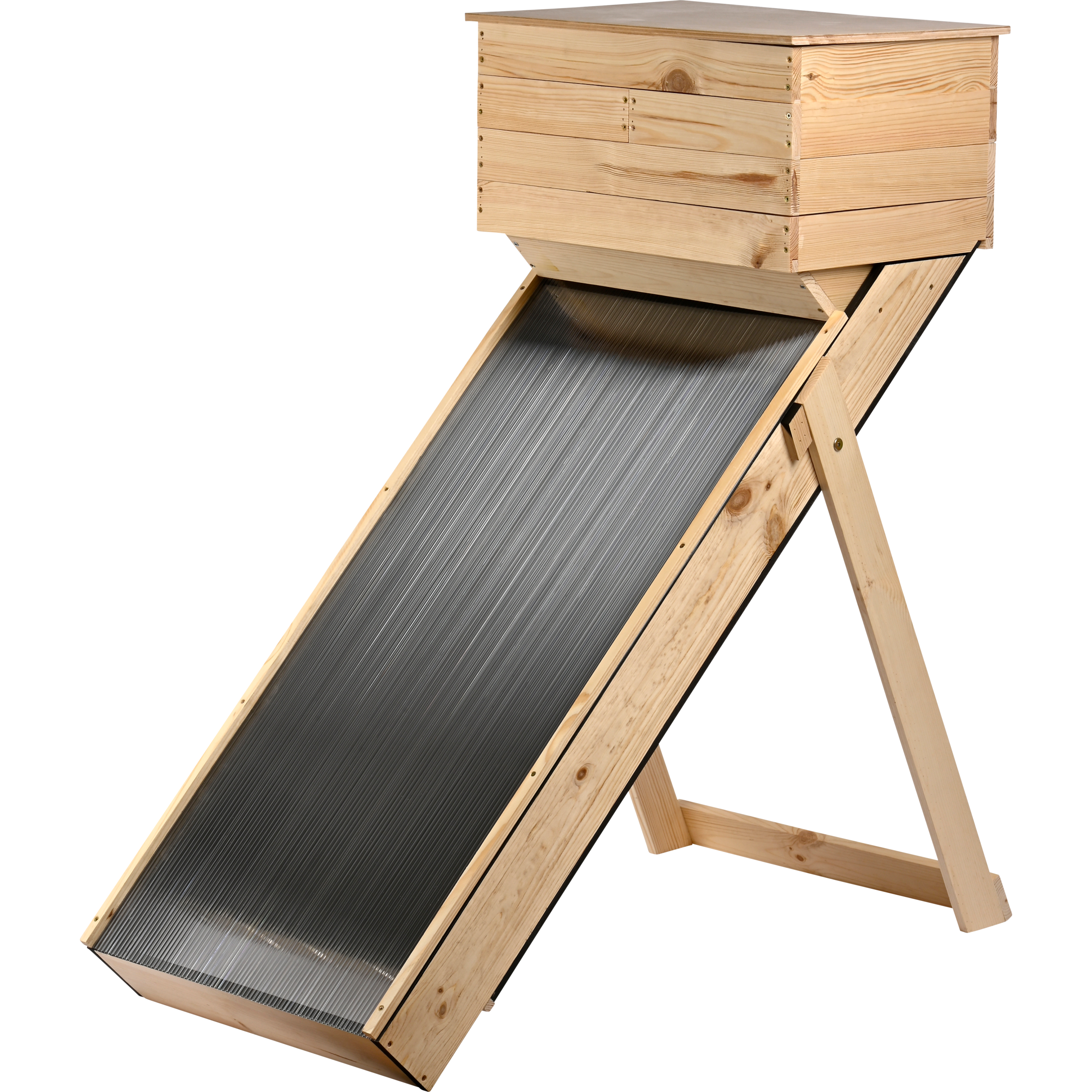 dobar Dörrautomat »Solar-Trockner aus Holz« zum Trocknen von Kräutern, Obst und Gemüse