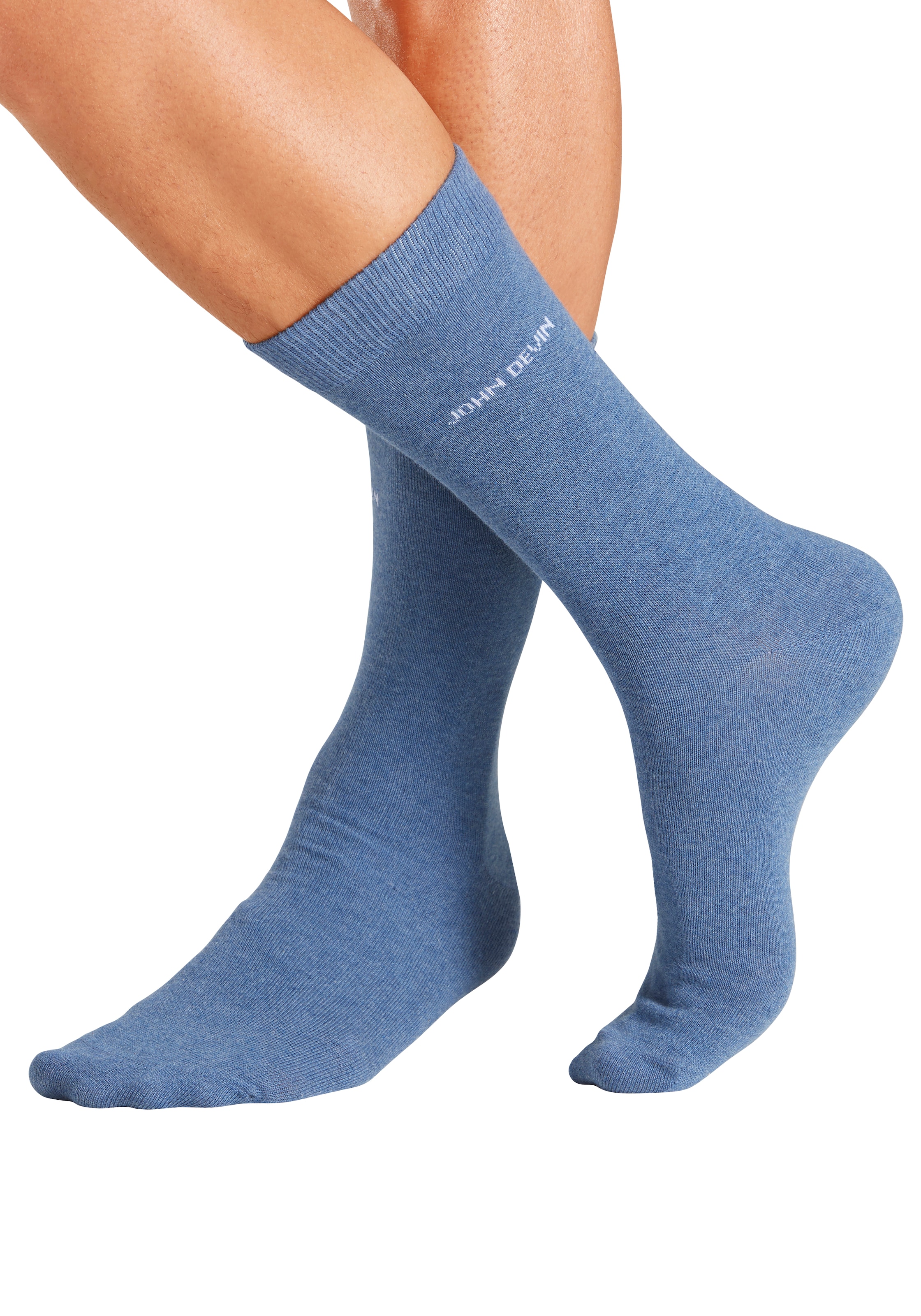 John Devin Basicsocken, (Packung, 7 Paar), für jeden Tag