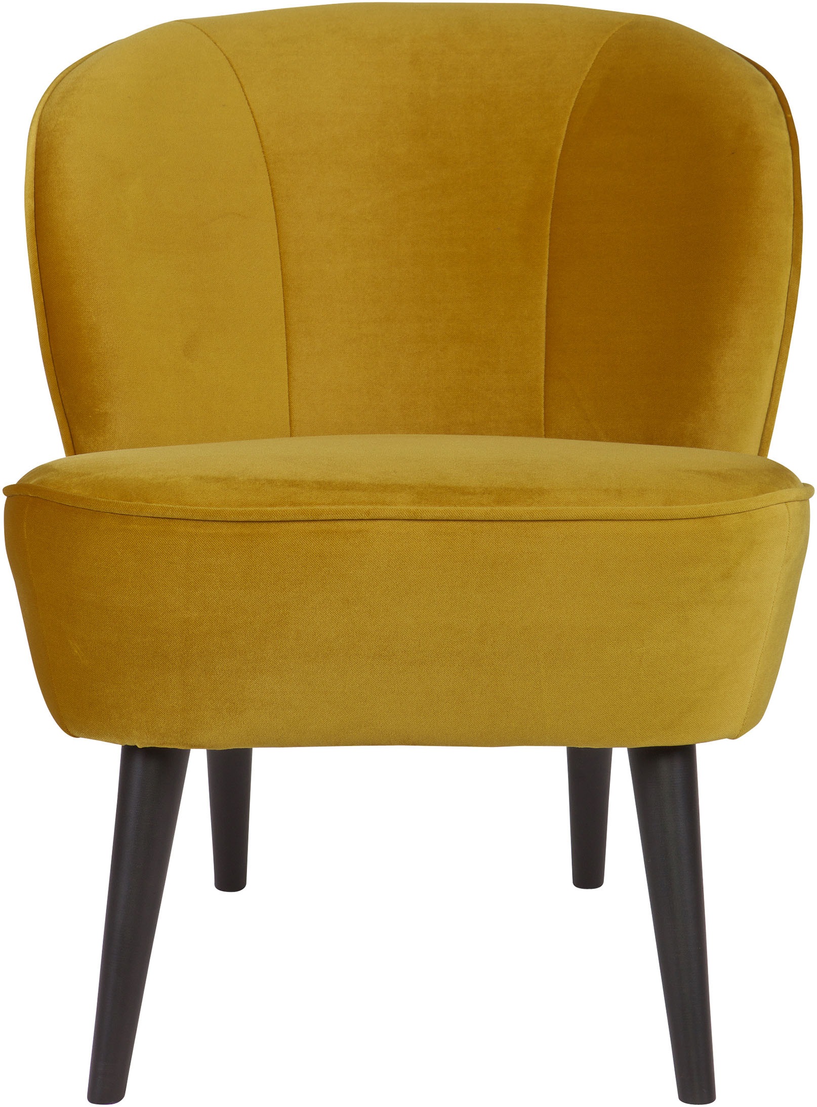 WOOOD Sessel »Sara«, weich gepolstert, 4-Fuß Gestell, H 71 cm x B 59 cm