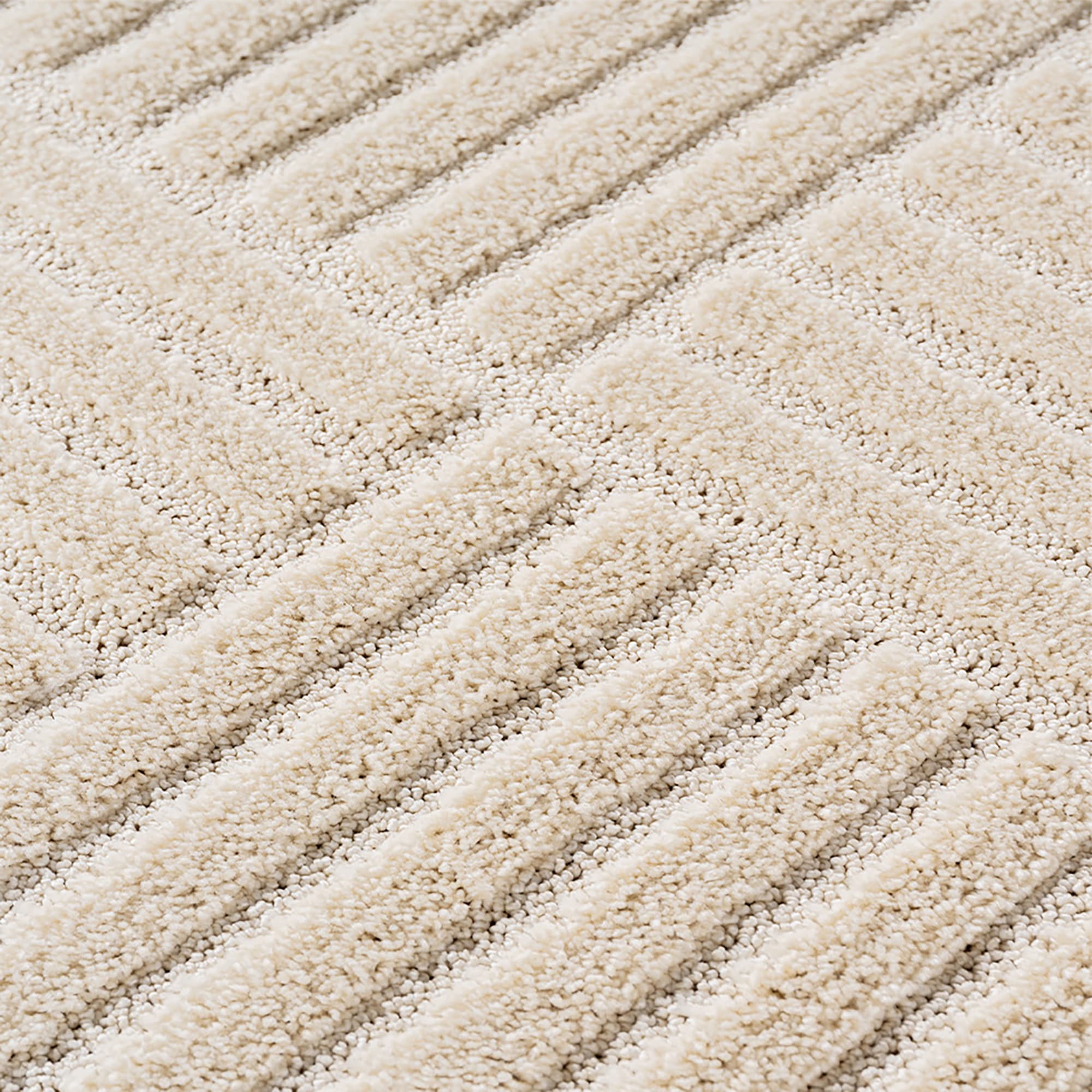 Ayyildiz Teppiche Teppich »ART 1123  , auch als Läufer und in Rund erhältlich« rund 8 mm Höhe Boho Design, 3D Optik, Struktur Hoch Tief, skandinavisch, Wohnzimmer