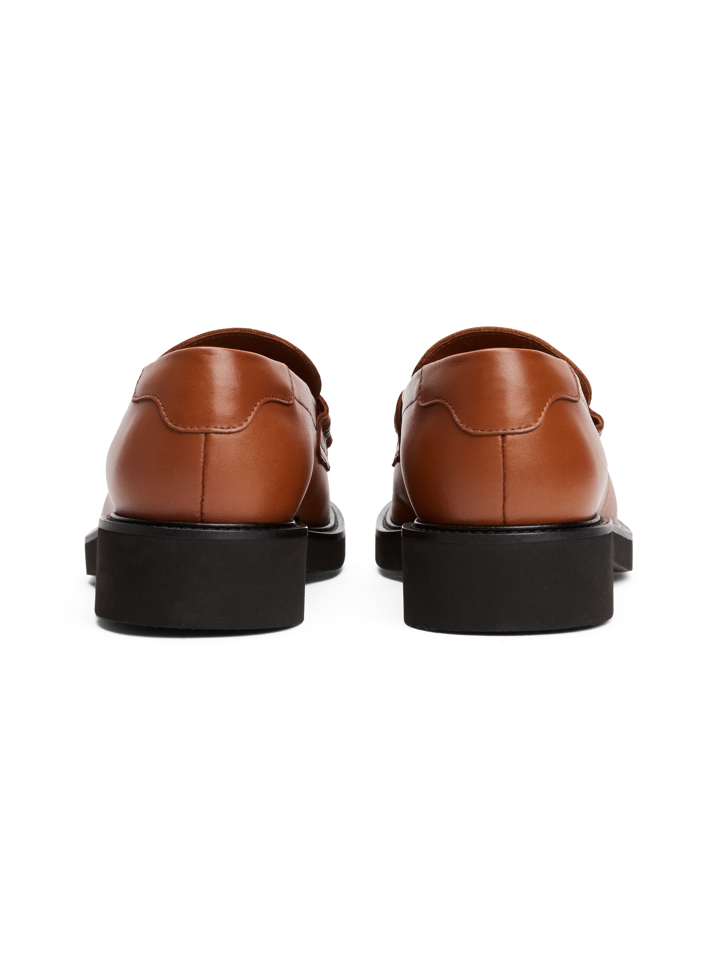 Tommy Hilfiger Loafer »CREST SQUARISH TOE PENNY LOAFER«  , Blockabsatz, Slipper, Businessschuh mit Schmuckelement