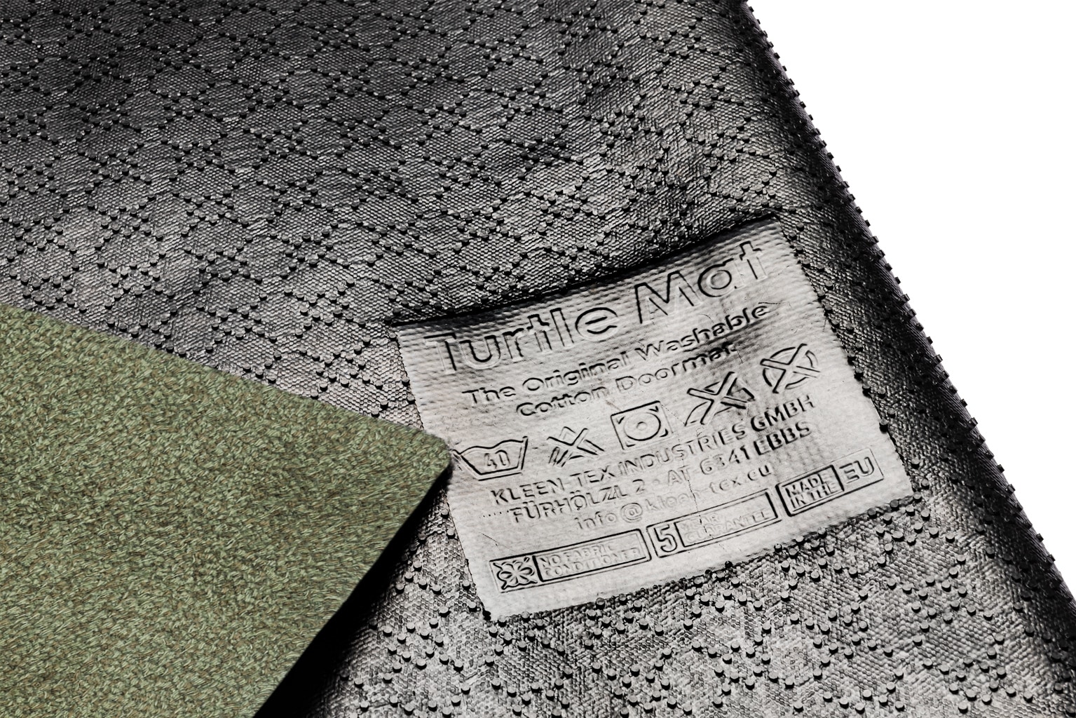 Turtle Mat Fußmatte »Sage Green« rechteckig 8 mm Höhe