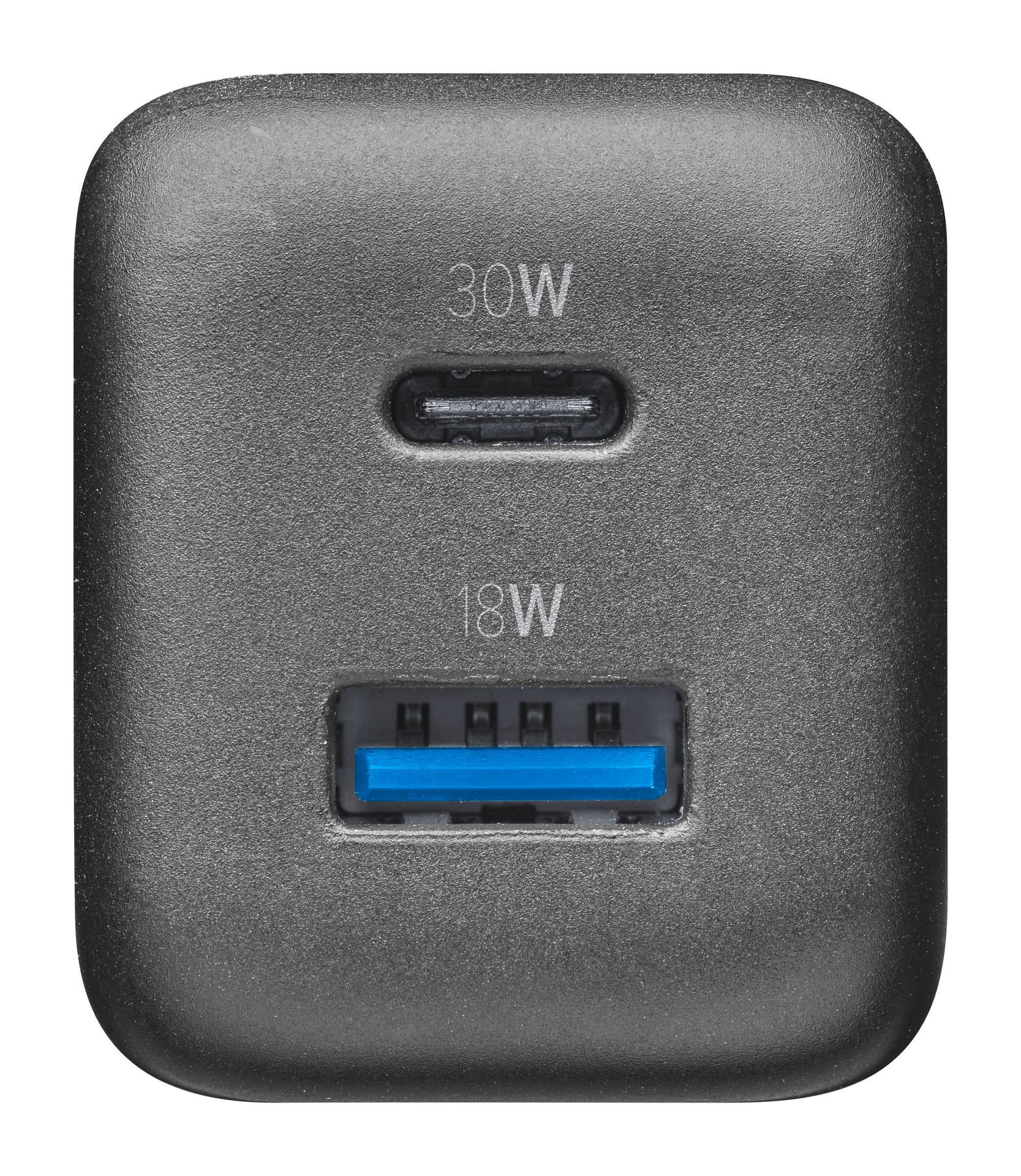 Cellularline USB-Ladegerät »USB Charger Multipower Micro 30W GaN 2 Ports PD«, Ladegerät Lader für Samsung Galaxy, Apple iPhone, Google Pixel