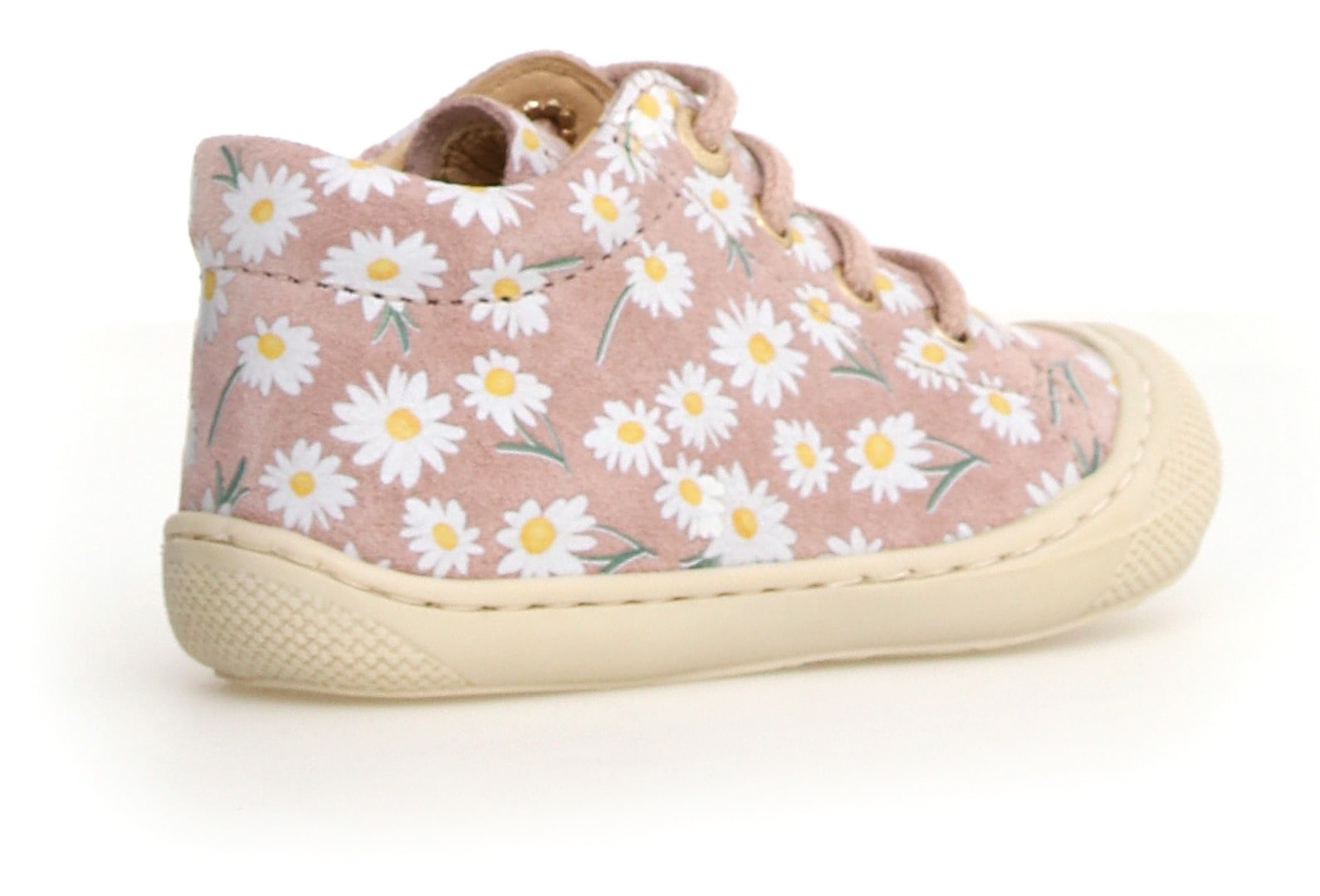 Naturino Lauflernschuh »COCOON PR. CHAMOMILE«, Babyschuh, Schnürschuh, Barfußschuh mit Lederinnensohle