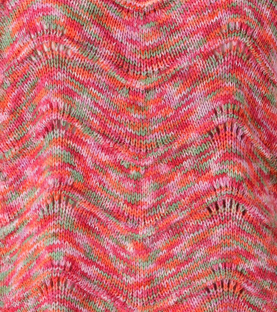 Aniston CASUAL Strickpullover aus buntem Space-Garn - jedes Teil ein Unikat