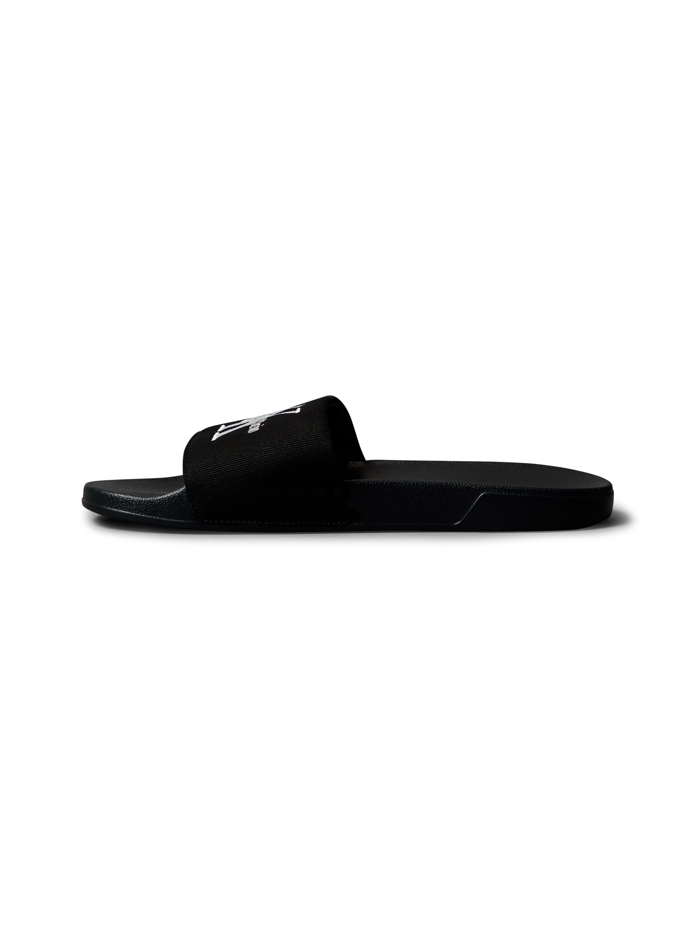 Calvin Klein Jeans Pantolette »ESS SLIDE CV«  Badeschuh, Flat, Poolslides mit Logoschriftzug