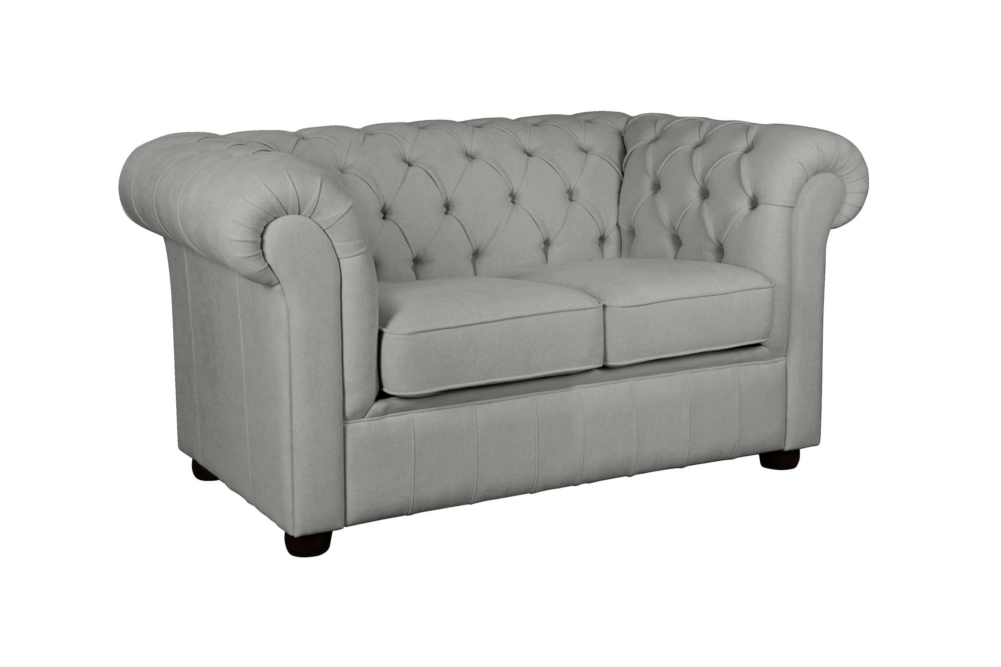Home affaire 2-Sitzer »CHARENTE, Chesterfield-Sofa, Wellenfederung, Maße: B/T/H: 147/89/74 cm« mit edler Knopfheftung und typischen Armlehnen