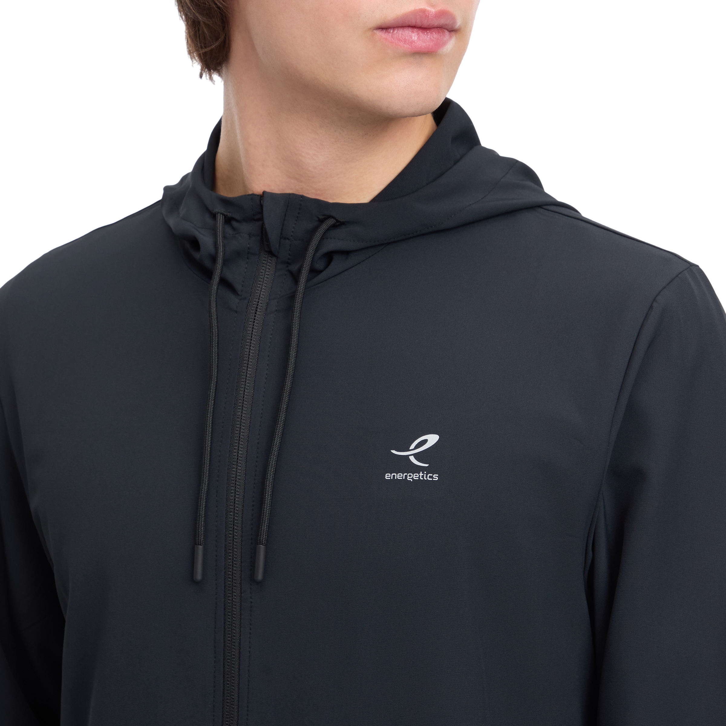 Energetics Outdoorjacke »HE.-KAPUZENJACKE MURPHY M« aus Polyester und Elasthan, mit Kapuze, Regular Fit