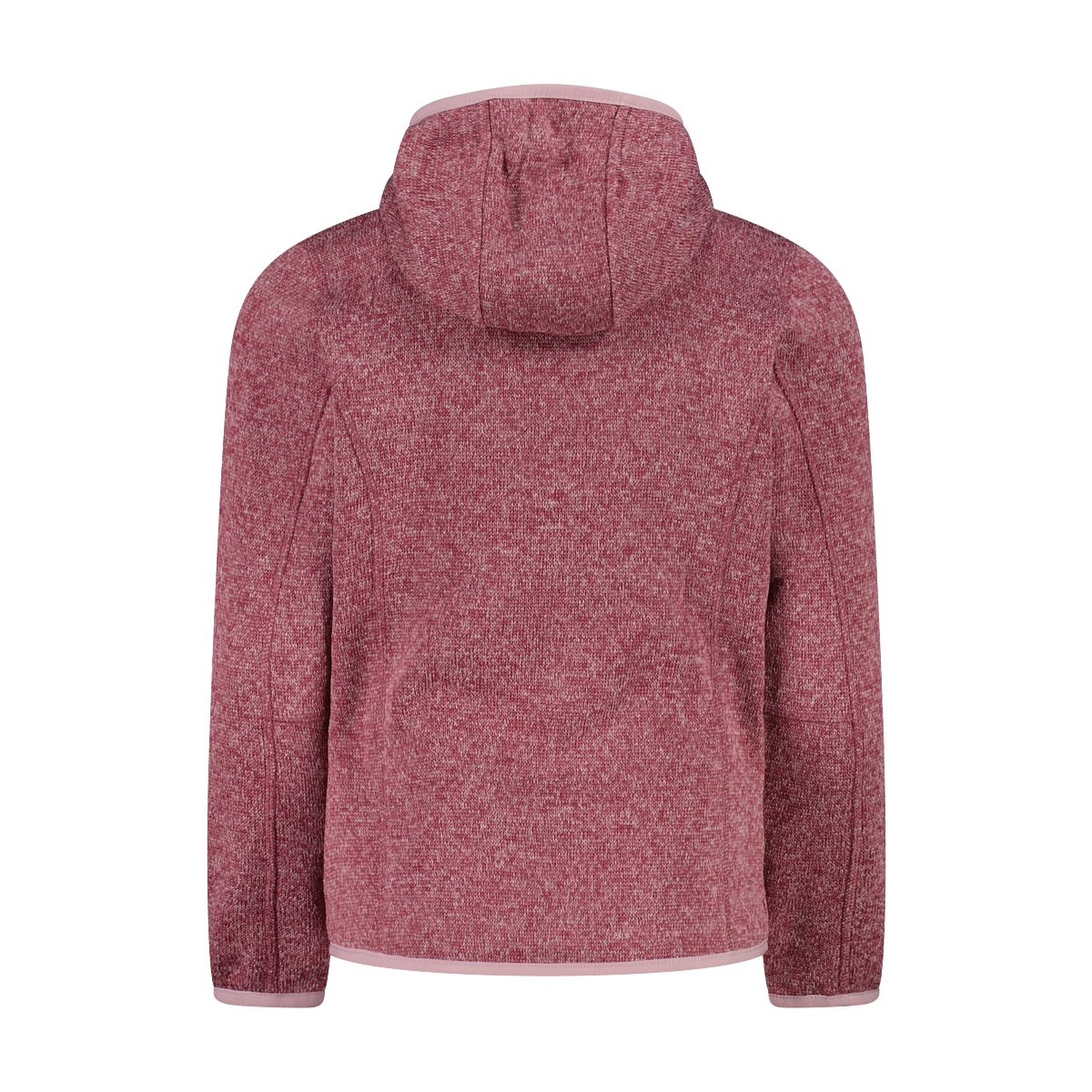 CMP Strickfleecejacke »KID G JACKET FIXED HOOD« mit Kapuze mit Kapuze, wärmeisolierend, windabweisend, wasserabweisend