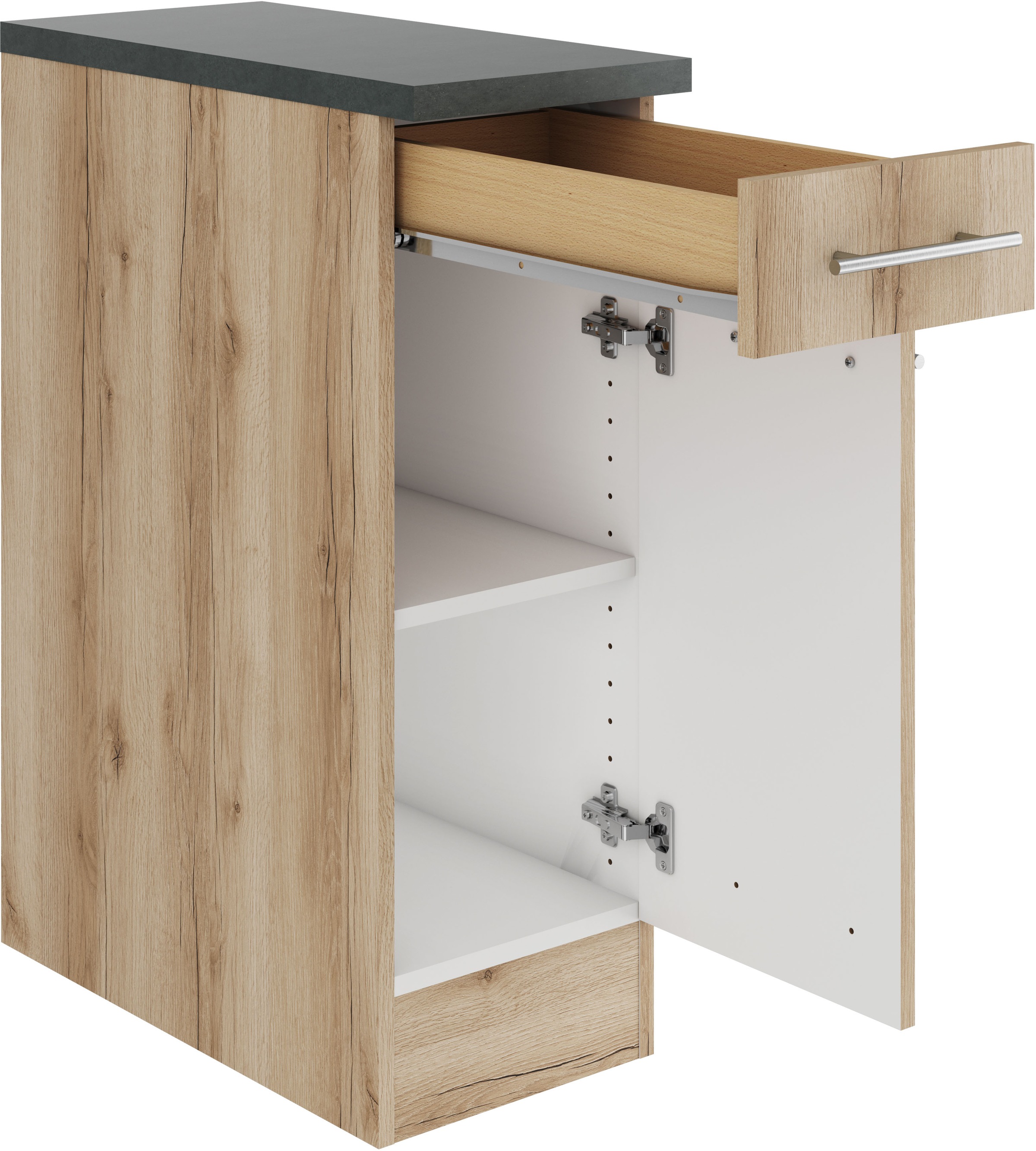 OPTIFIT Unterschrank »Bella« Breite 30 cm, 1 Tür, 1 Einlegeboden, 1 Schubkasten