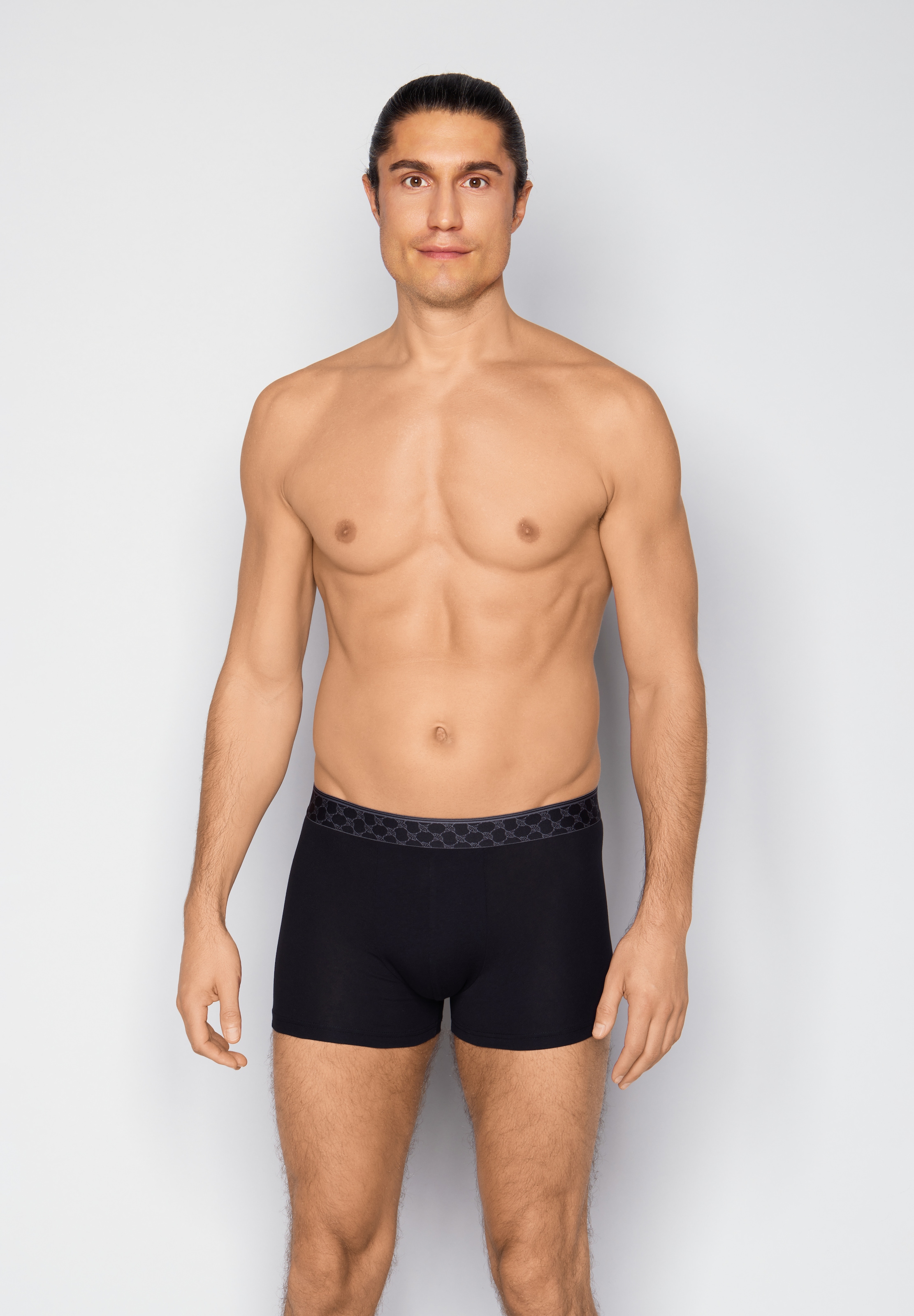 JOOP! Boxershorts »Everyday« ohne Eingriff, Cornflower-Logobund, Baumwollmix