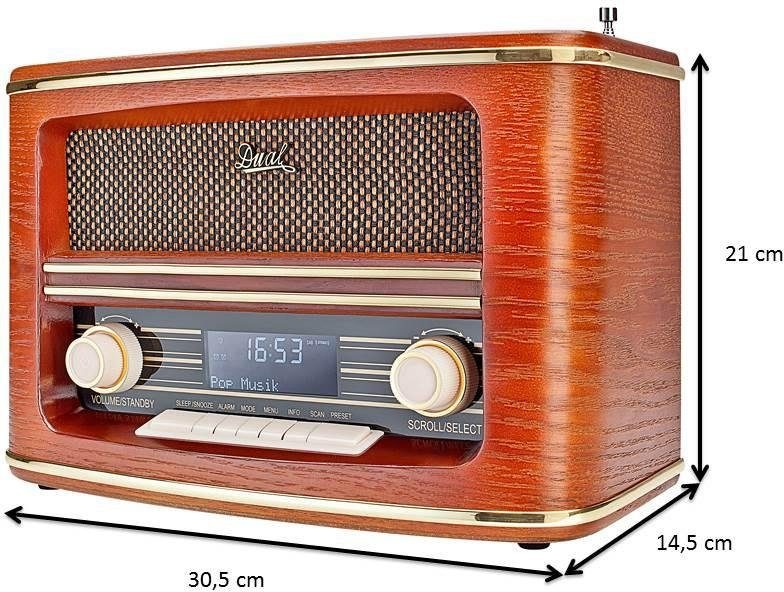 Dual Radio »NR 1 DAB Nostalgie«, (Digitalradio (DAB+)UKW