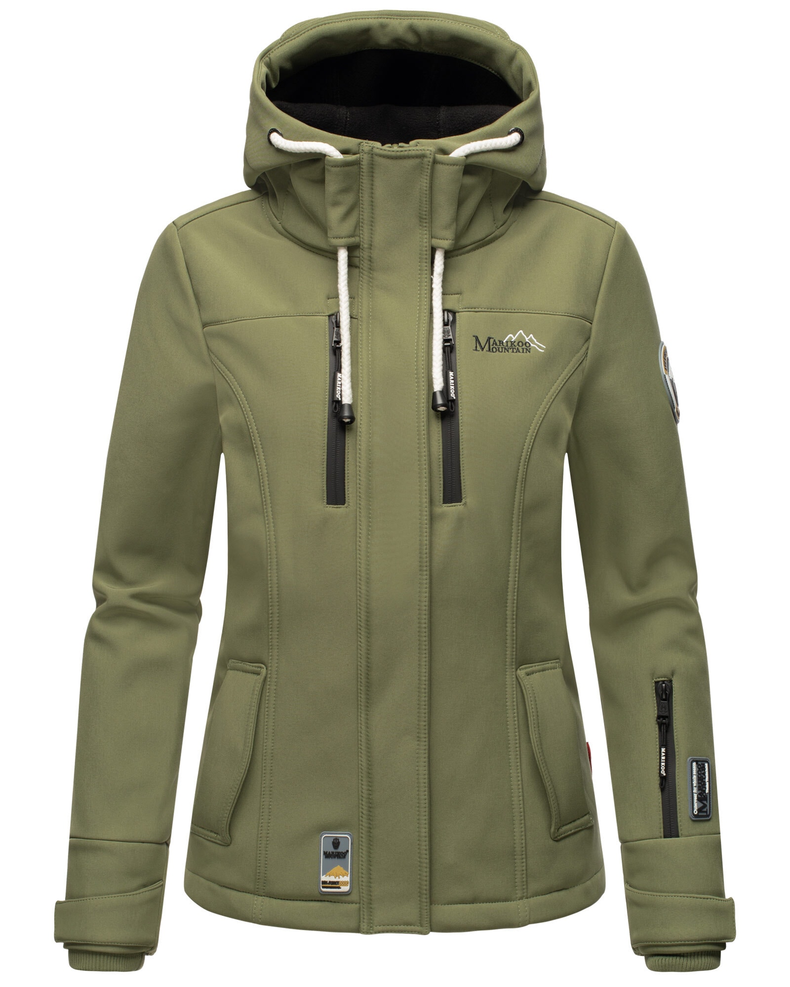 Marikoo Softshelljacke »Marikoo Kleinezicke Damen Softshell Jacke B864«