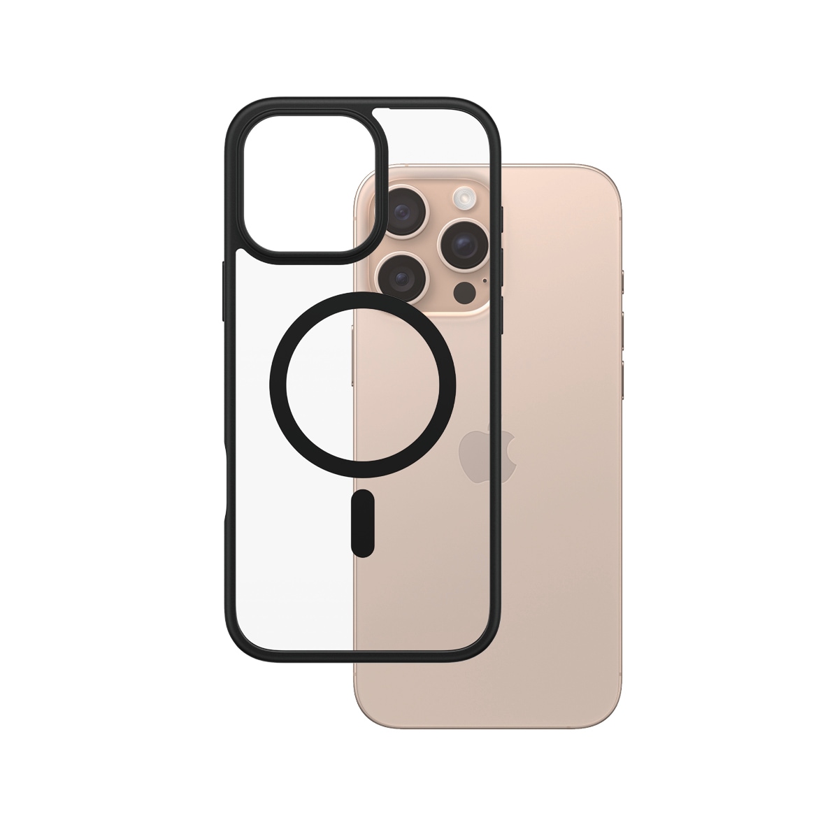 CARE by PanzerGlass Handyhülle »HardCase mit MagSafe für Apple iPhone 16 Pro Max«, Backcover, Schutzhülle, Handyschutzhülle, Case, Schutzcase, stoßfest
