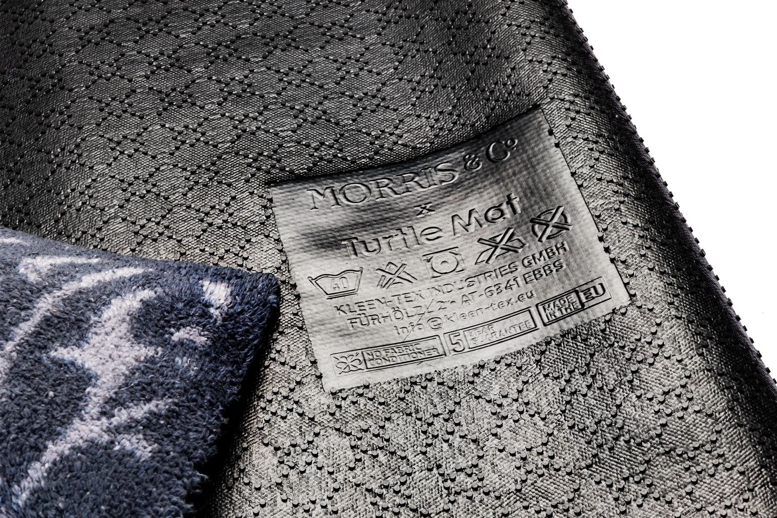 Turtle Mat Fußmatte »St James Ceiling Grey« rechteckig 9 mm Höhe