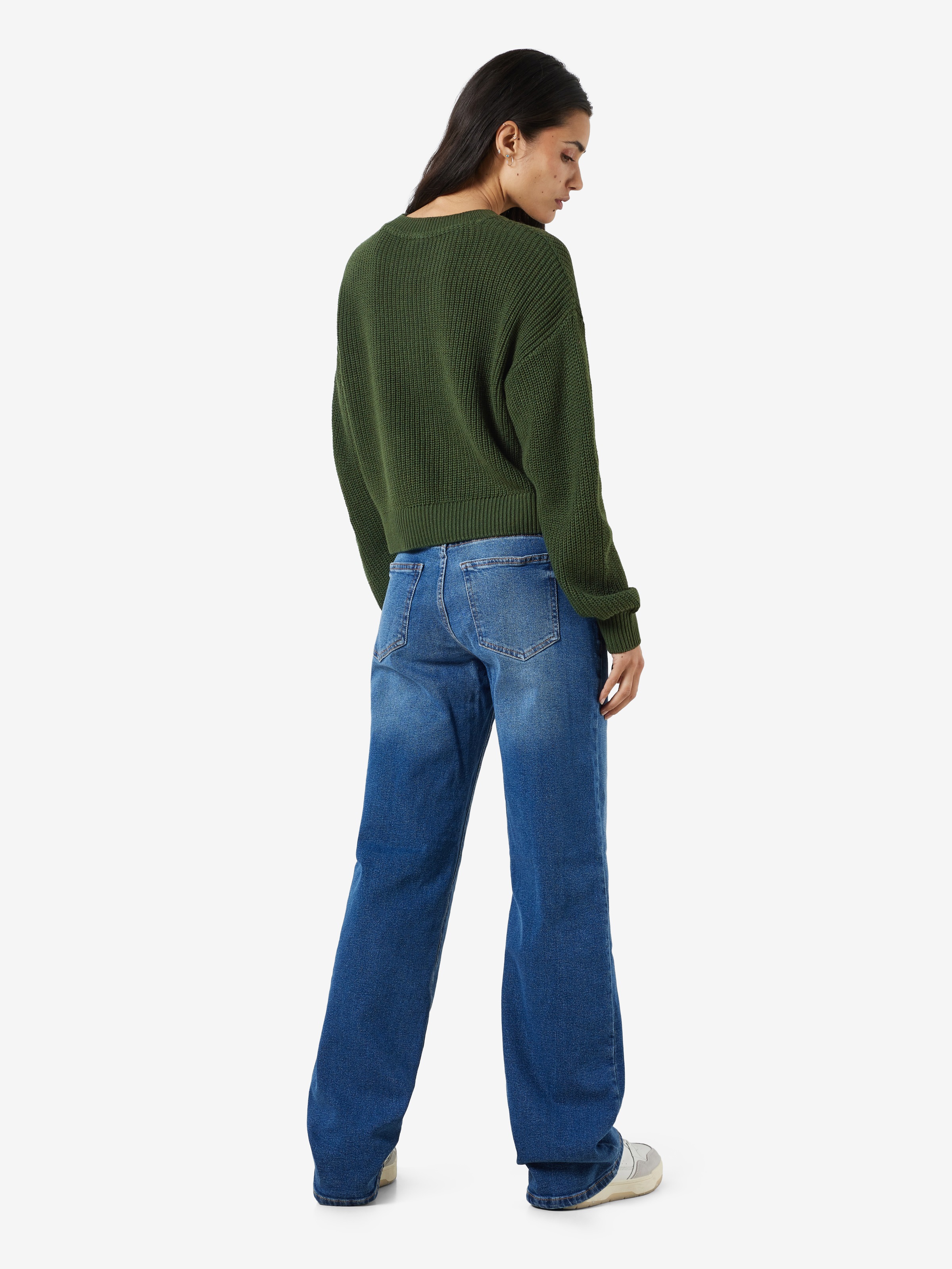 Noisy may Rundhalspullover »NMMAYSA L/S O-NECK KNIT NOOS«