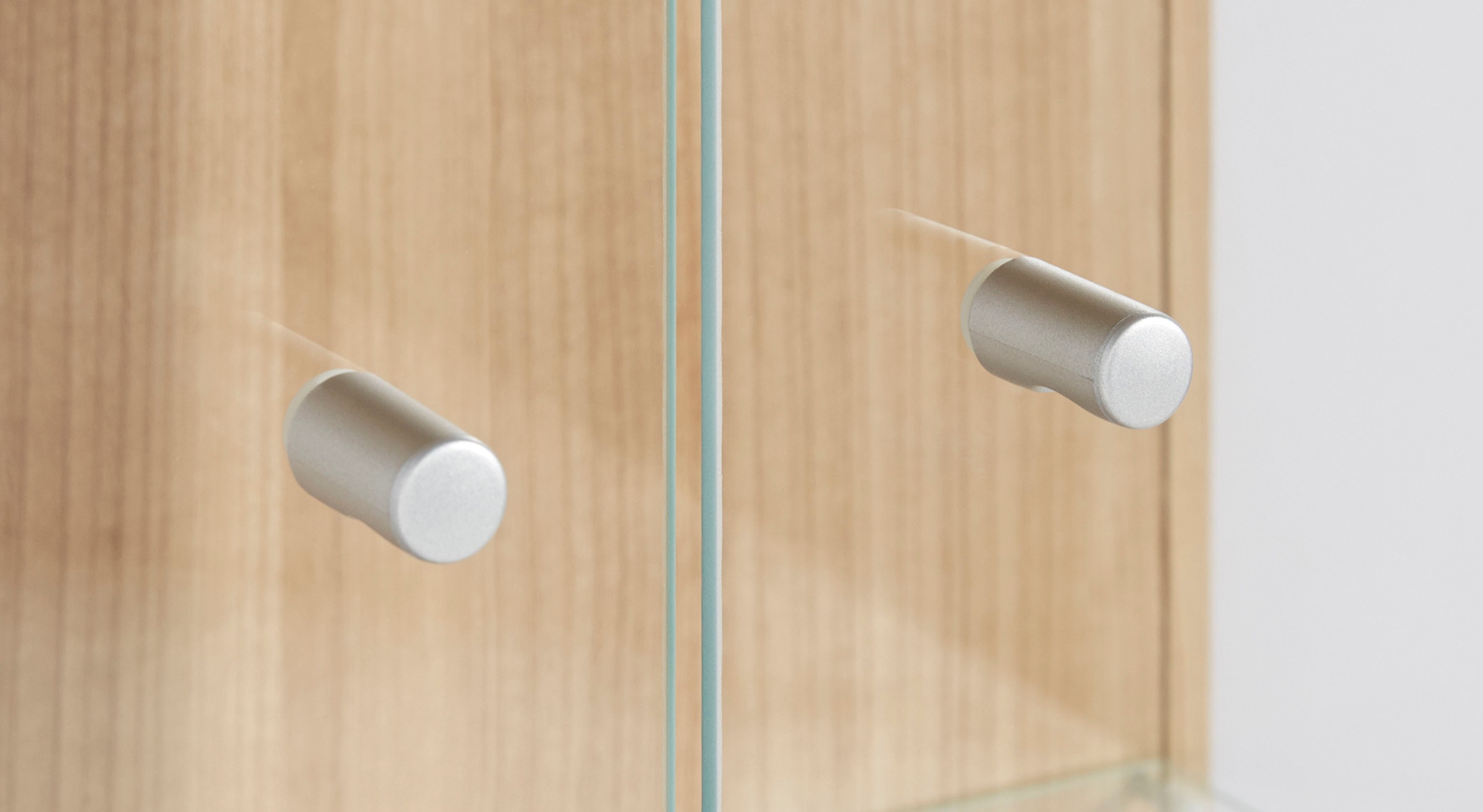 fif möbel Vitrine »OPTIMA«, Standvitrine, Vitrinenschrank, Glasvitrine, Sammlervitrine