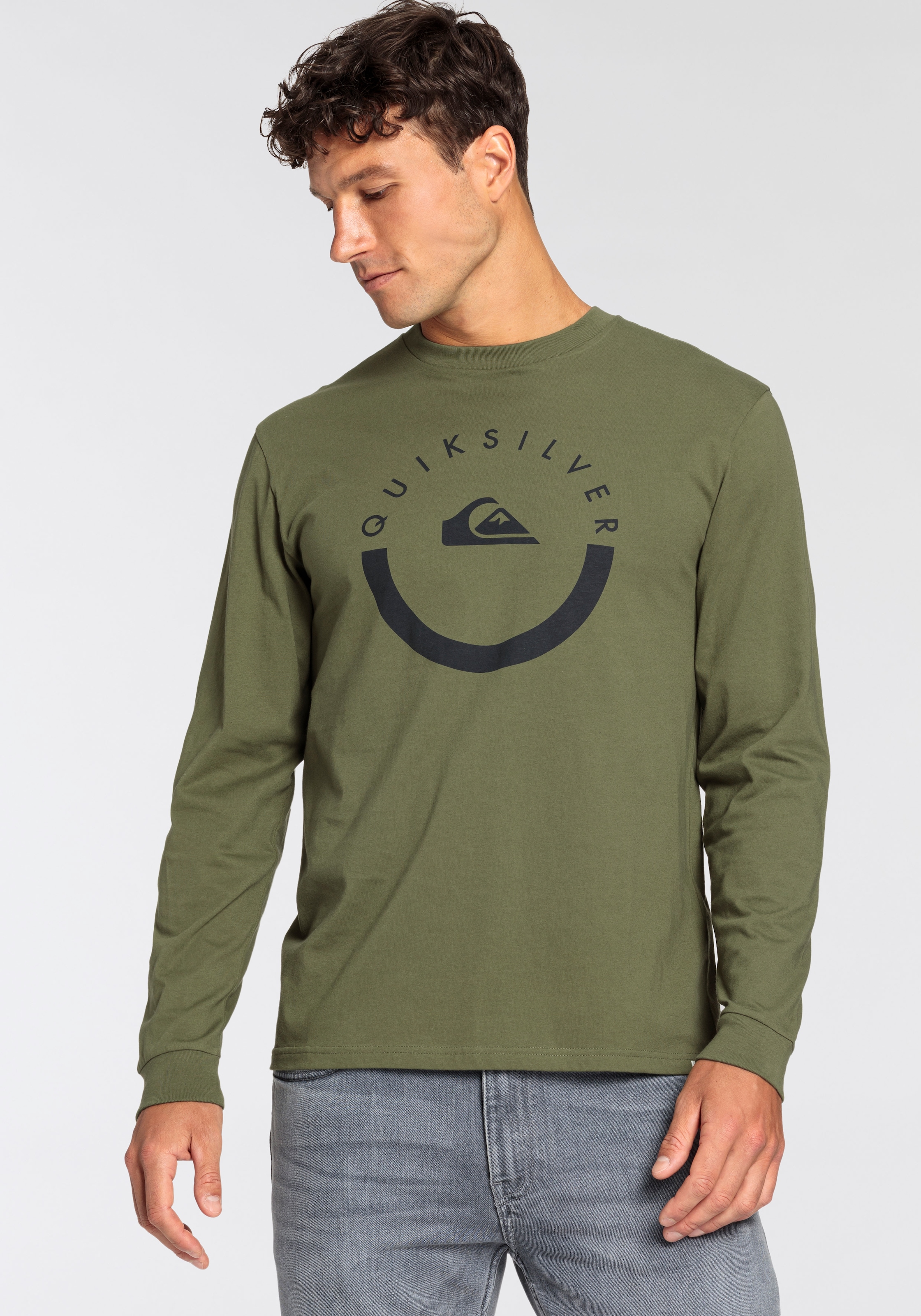 Quiksilver Langarmshirt »MOUNTAIN SUNRISE LS TEE PACK YM«, Doppelpack