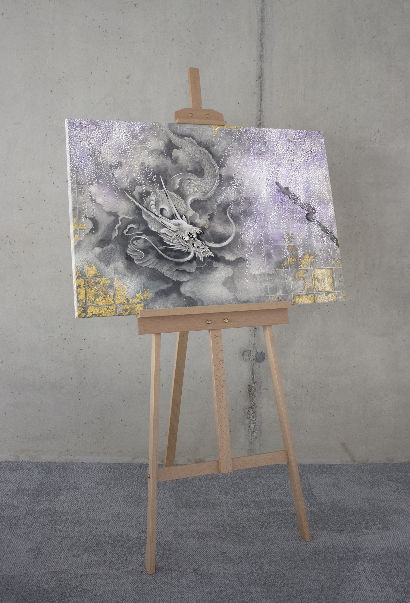 Komar Leinwandbild »Evil Brave - Größe 60 x 90 cm«, Natur, (1 St.), Keilrahmenbild mi Echtholzrahmen