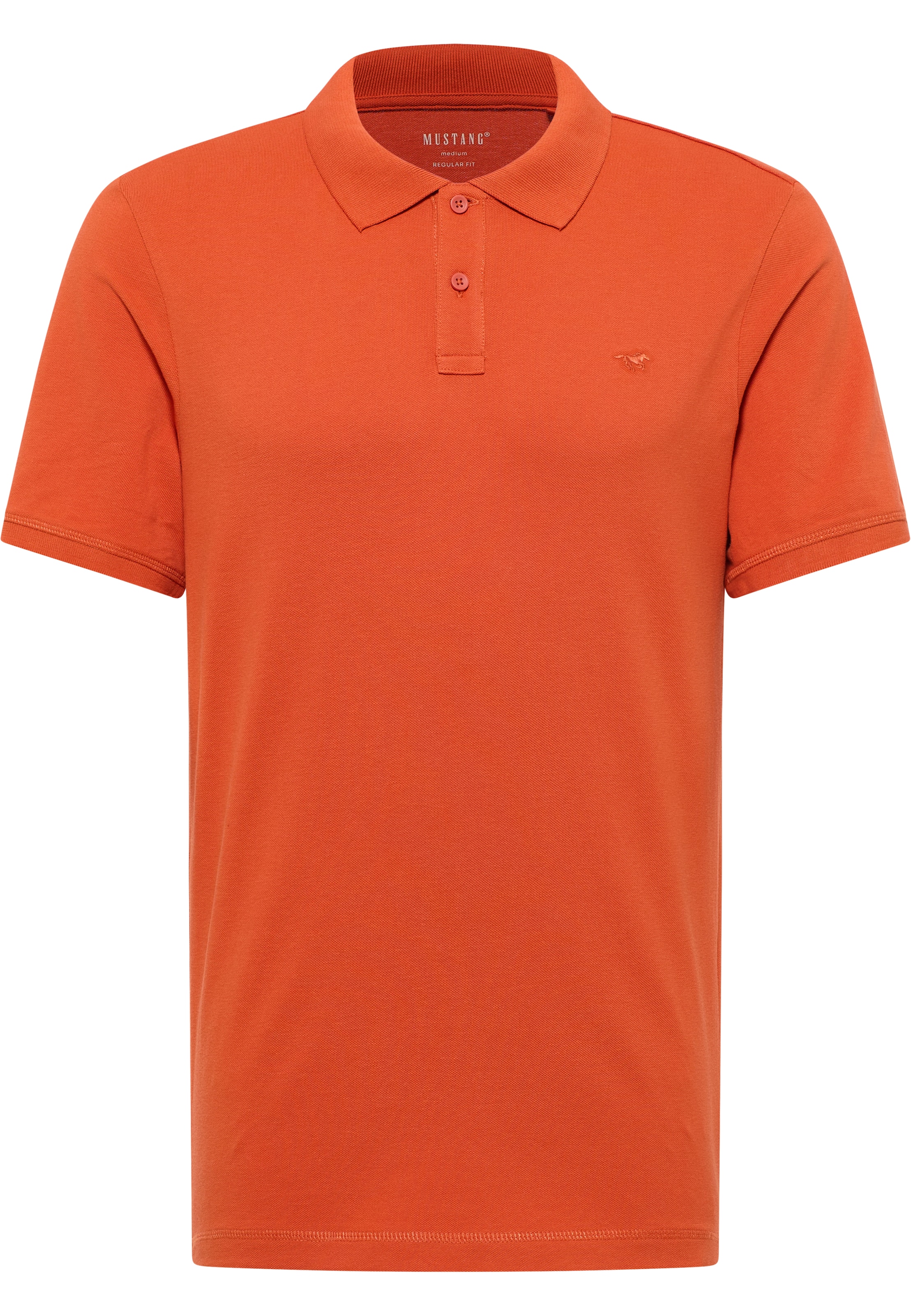 MUSTANG Poloshirt »Style Palco«, mit Logo-Stickerei