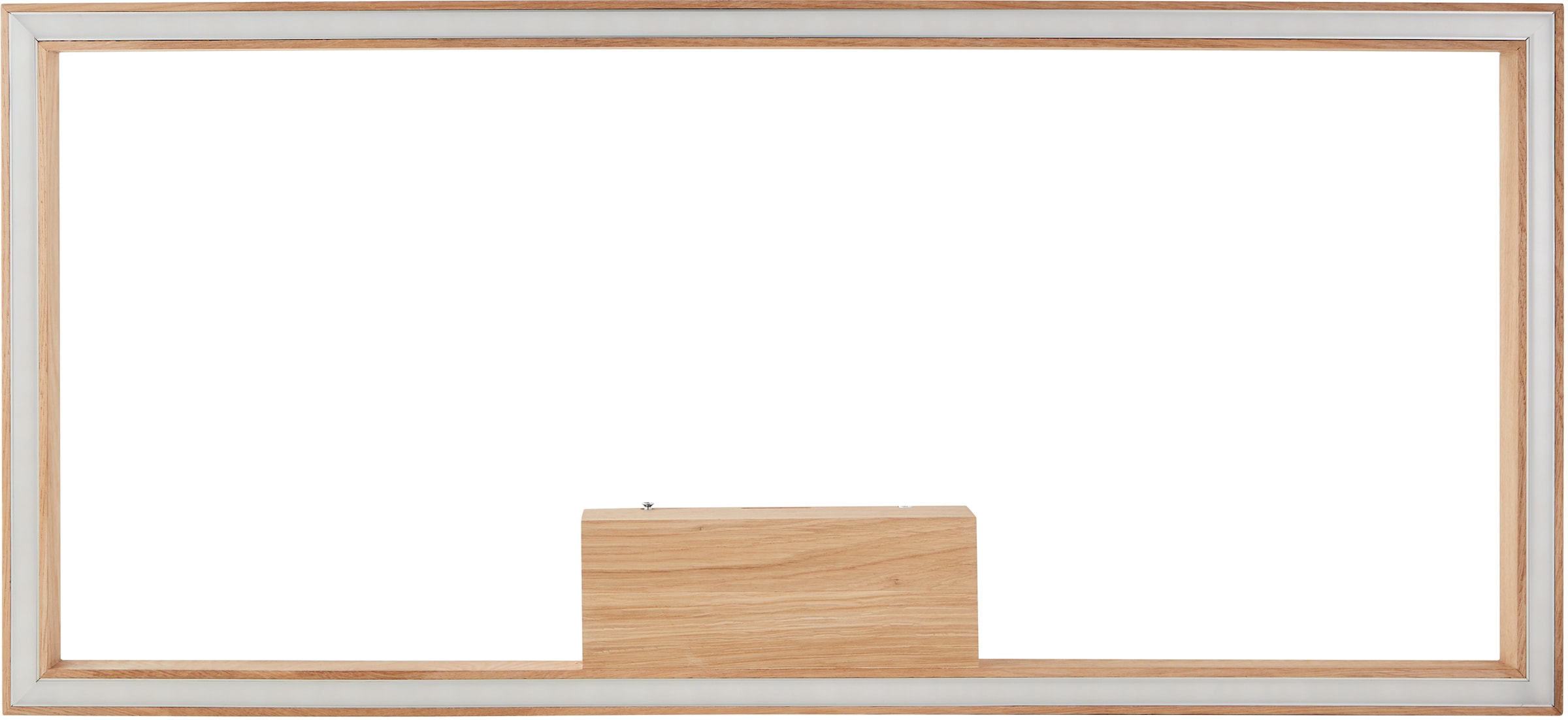 Brilliant LED Deckenleuchte »Delgrosso«, 1 38 online x | flammig-flammig, cm, 83 Jahren XXL warmweißes lm, geölt Licht, 3 Garantie eiche mit 2600 kaufen Holz/Kunststoff
