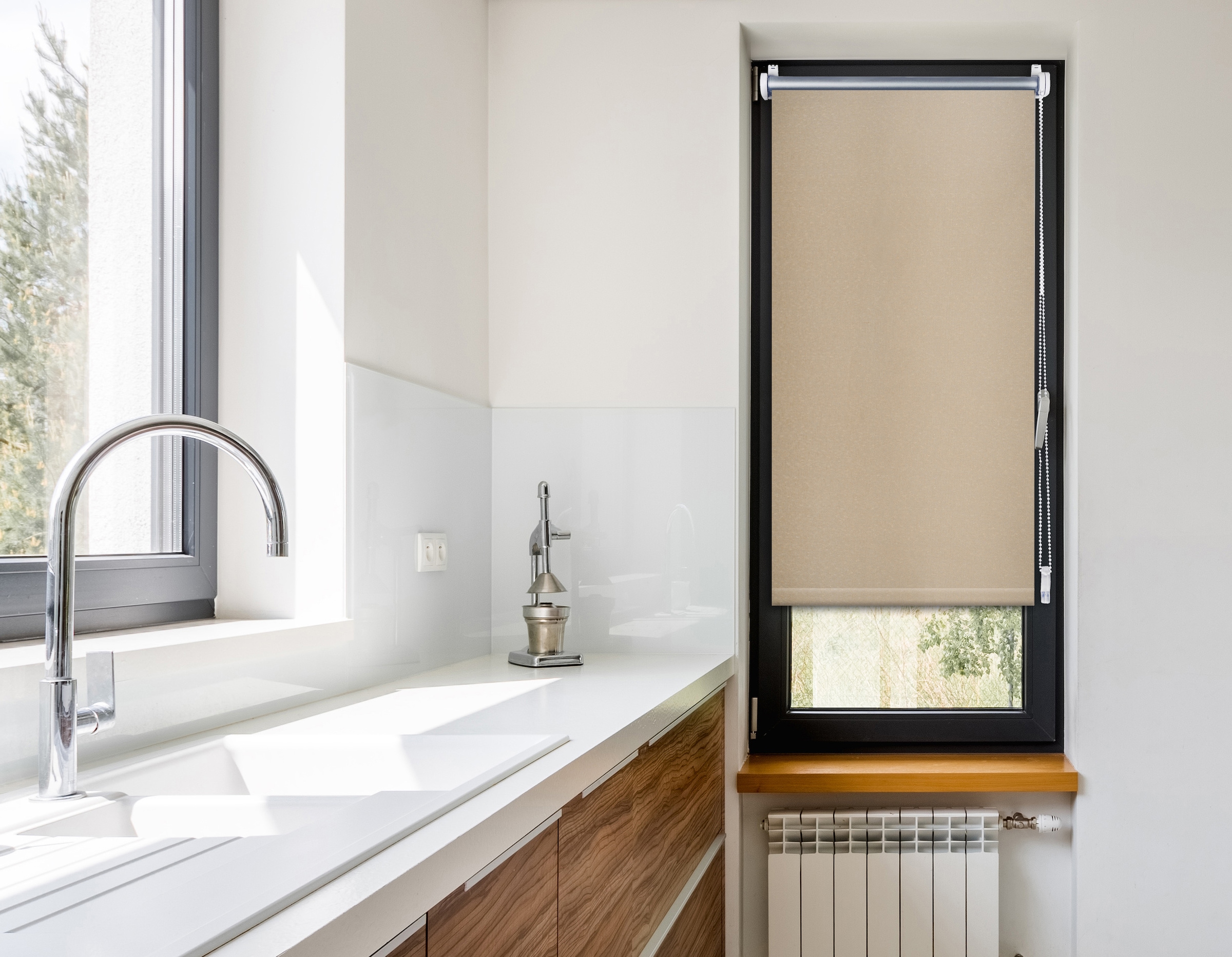 mydeco Seitenzugrollo »Trend«, verdunkelnd, ohne Bohren, freihängend