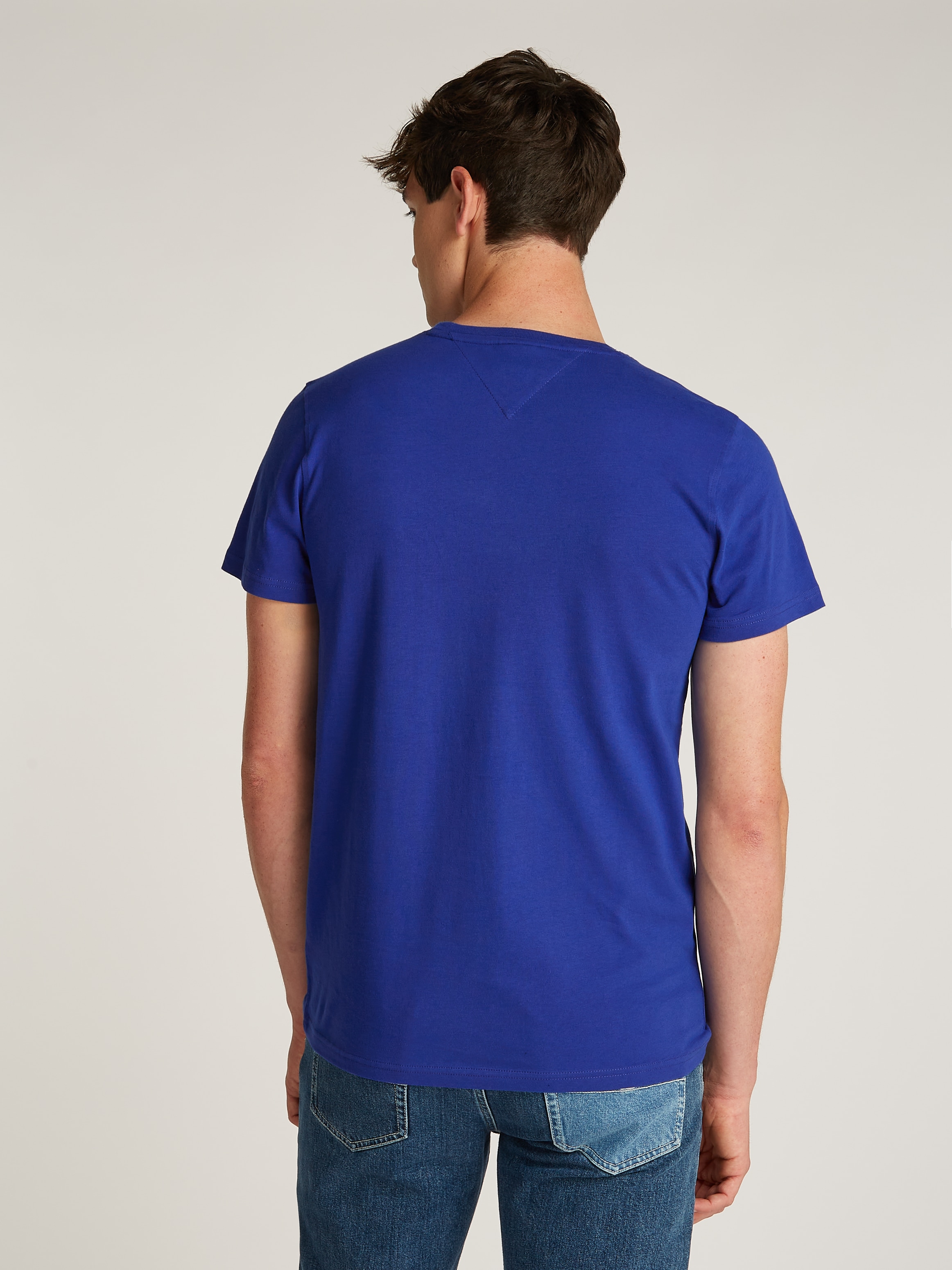 Tommy Jeans Plus T-Shirt »TJM XSLIM 2PACK JERSEY TEE EXT«, (Packung, 2 tlg.), Markenstickerei