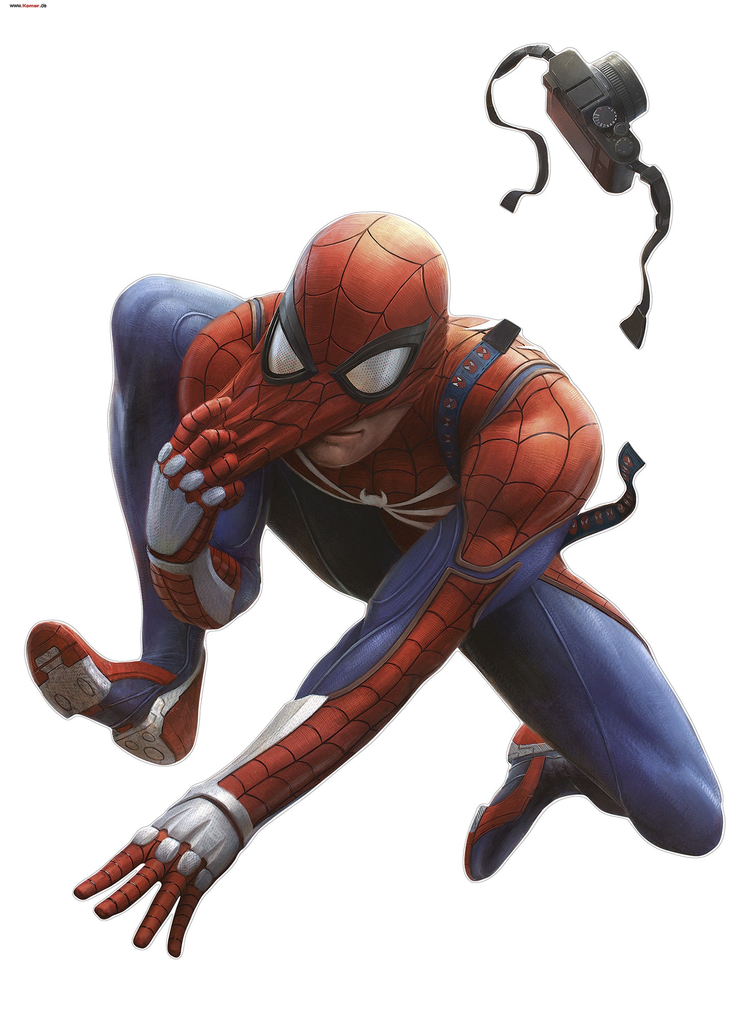 Komar Wandtattoo »Marvel Spider-Man Camera«, (1 St.), 50 x 70 cm (Breite x Höhe) - Kinderzimmer, Wandsticker