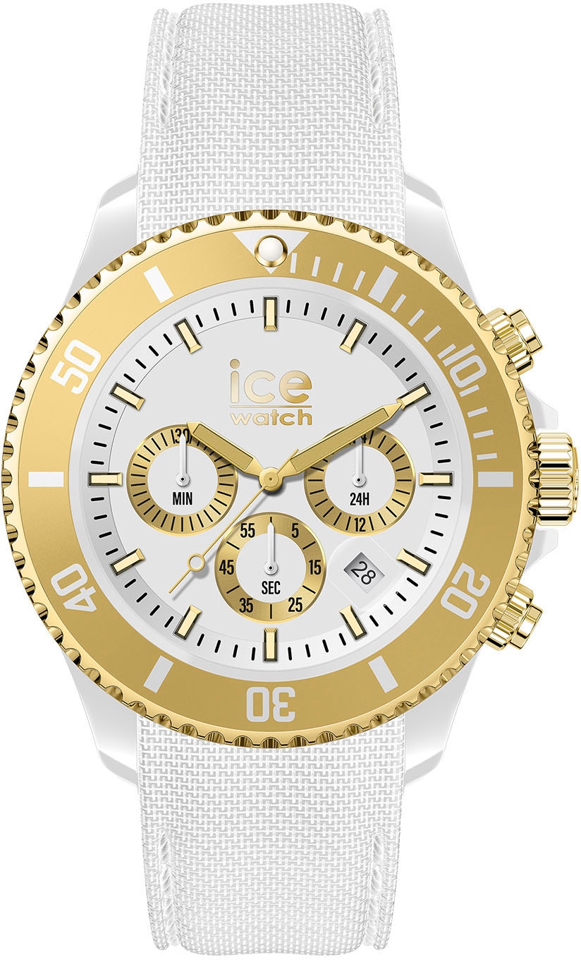 ice-watch Chronograph »ICE chrono - White gold - Medium - CH, 021595« bei ♕ | Titanuhren