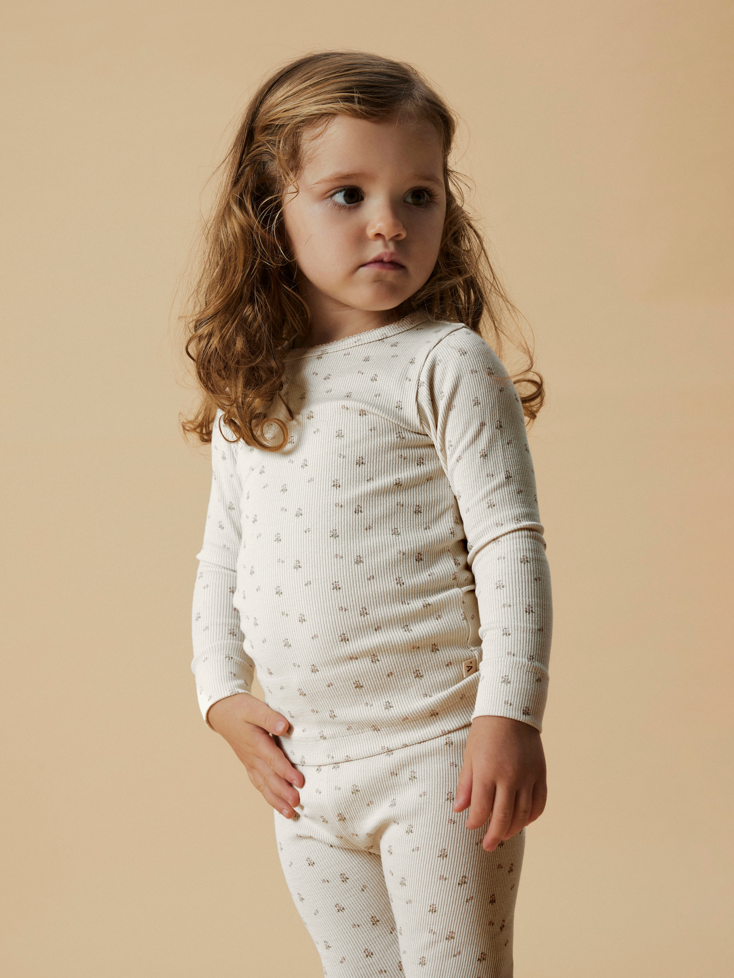 Lil' Atelier Langarmshirt »NMFGAGO LS SLIM TOP LIL NOOS« weiche Jersey Rippqualität