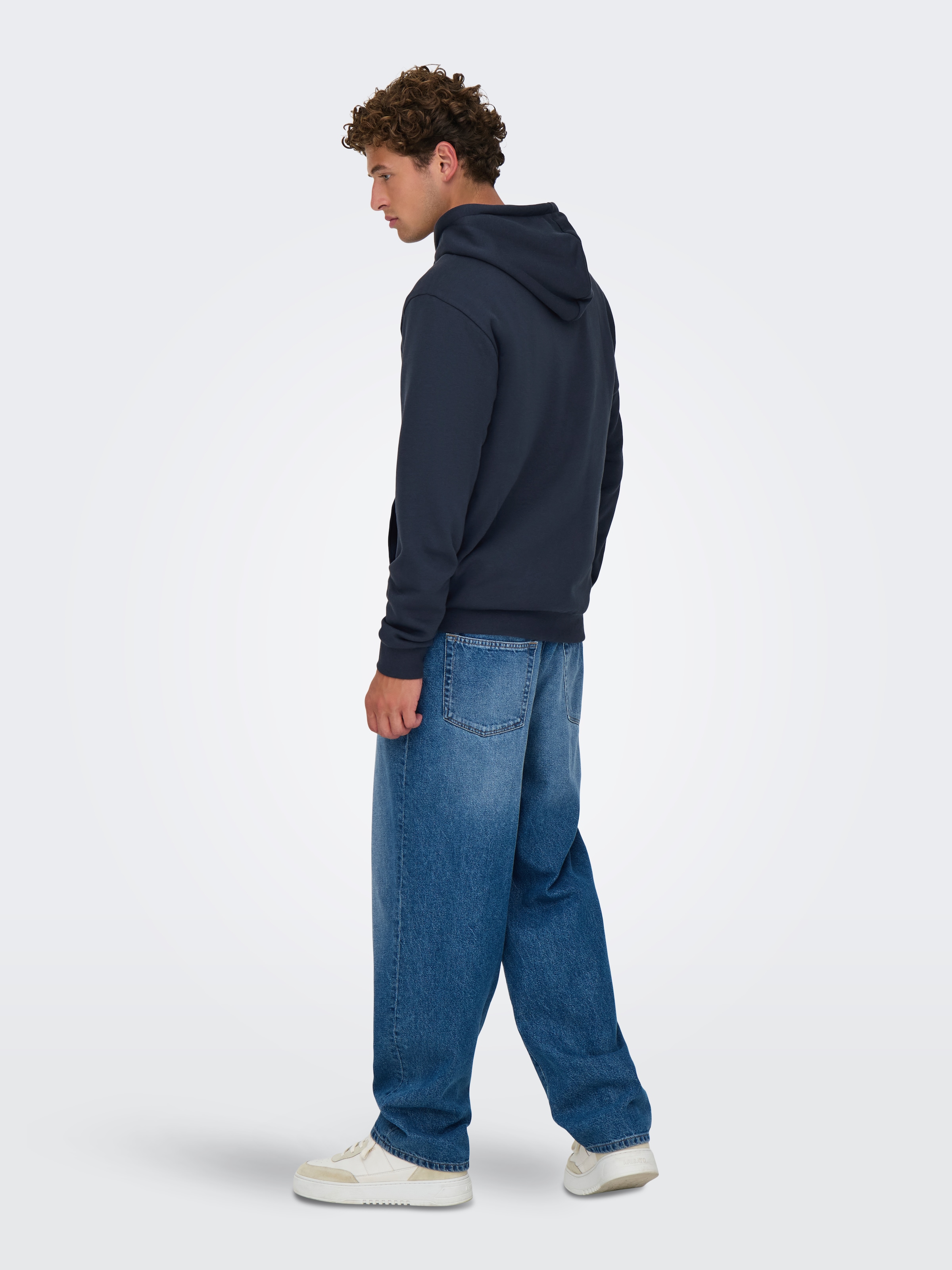 ONLY & SONS Kapuzensweatjacke »ONSCERES ZIP THR. HOODIE SWEAT NOOS«