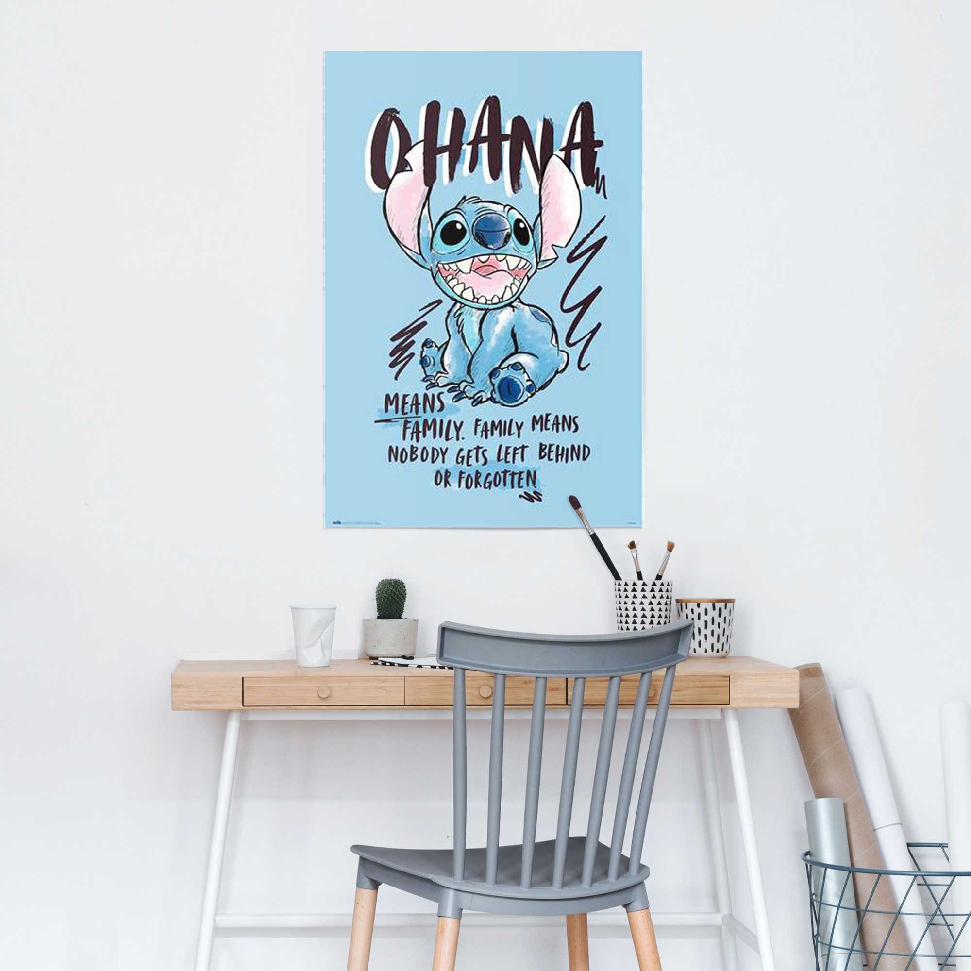 Reinders! Poster »Disney Stitch Ohana«