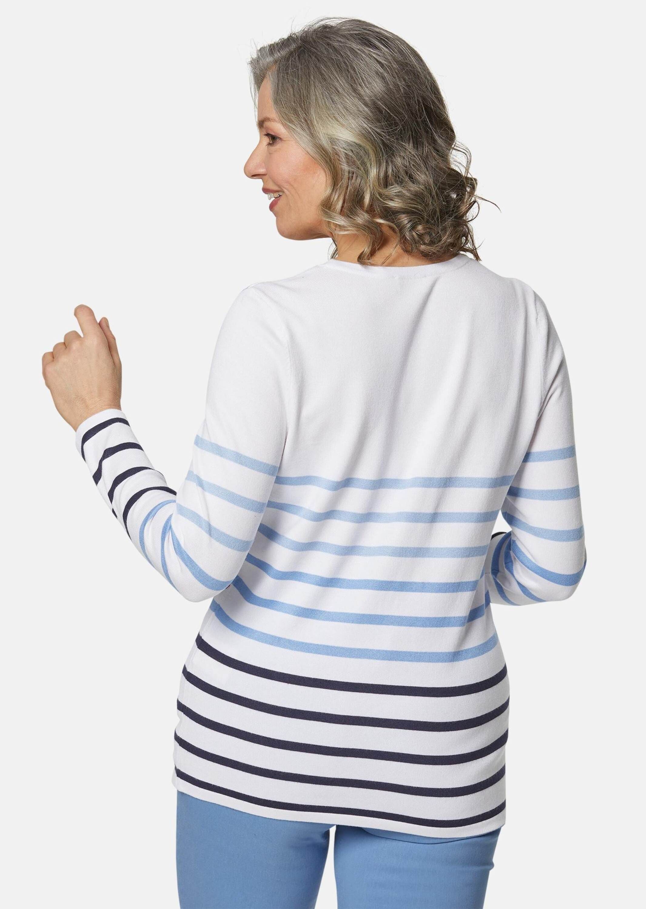 GOLDNER 2-in-1-Pullover »Druckpullover Blütenreicher Druckpullover«
