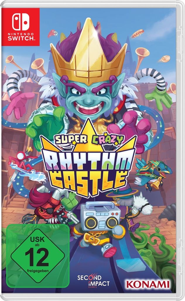 Spielesoftware »Super Crazy Rhythm Castle«, Nintendo Switch