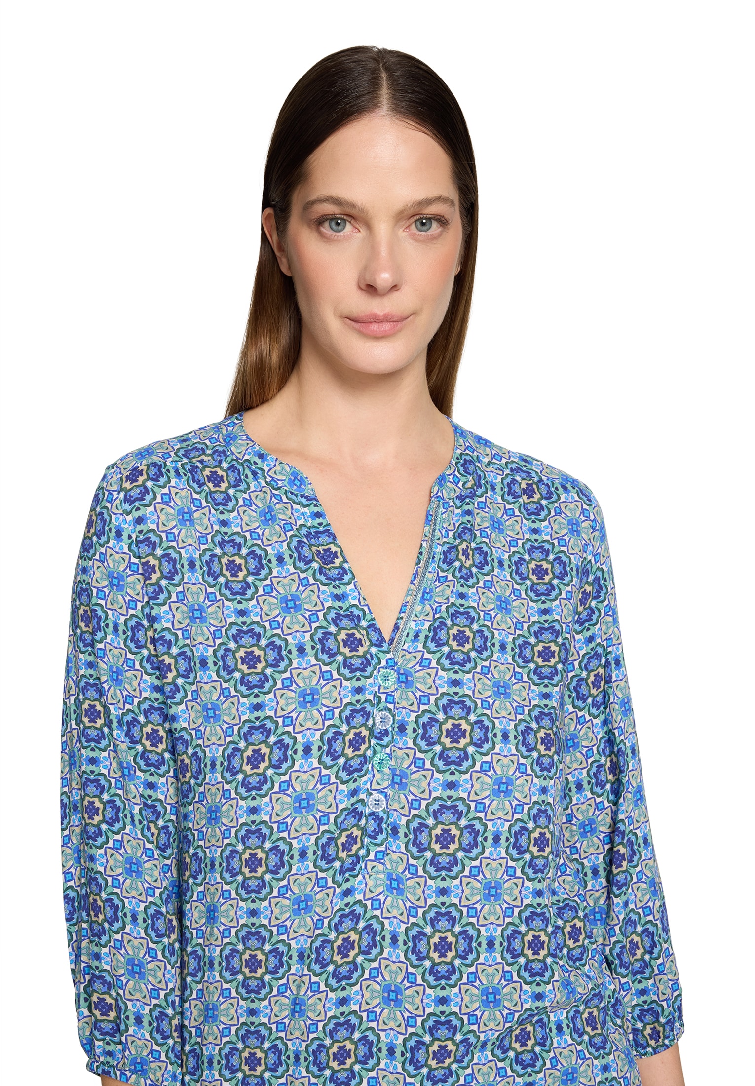 Cartoon Klassische Bluse »Casual-Bluse mit Muster«