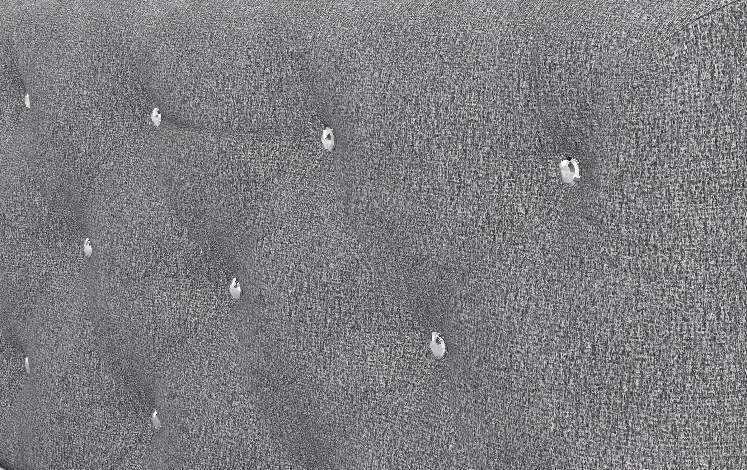 COTTA Boxspringbett »Castle« mit Strasssteinen im Kopfteil, inkl. Topper