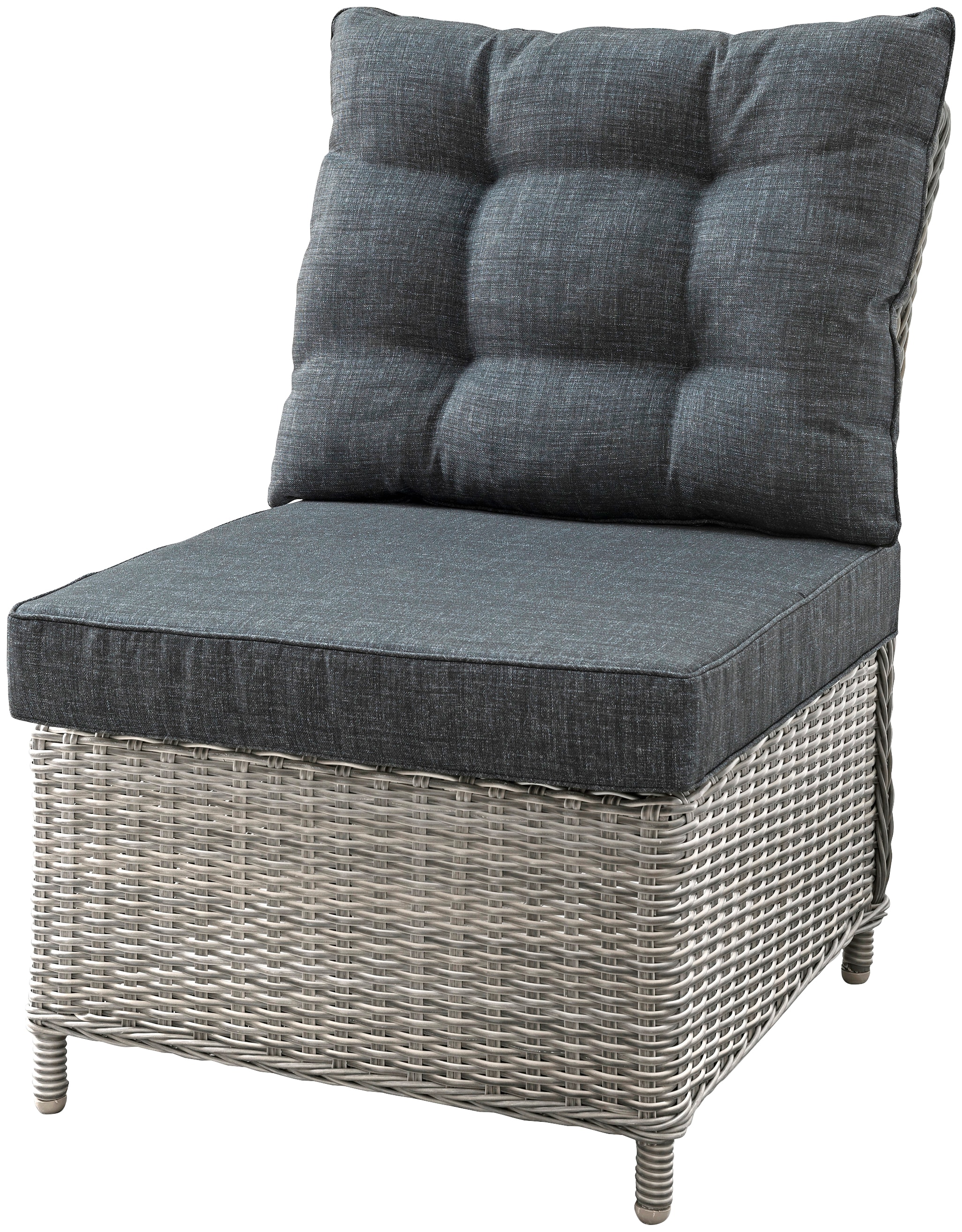 Destiny Loungesessel »PALMA«, Aluminium, Polyrattan, inkl. Auflagen