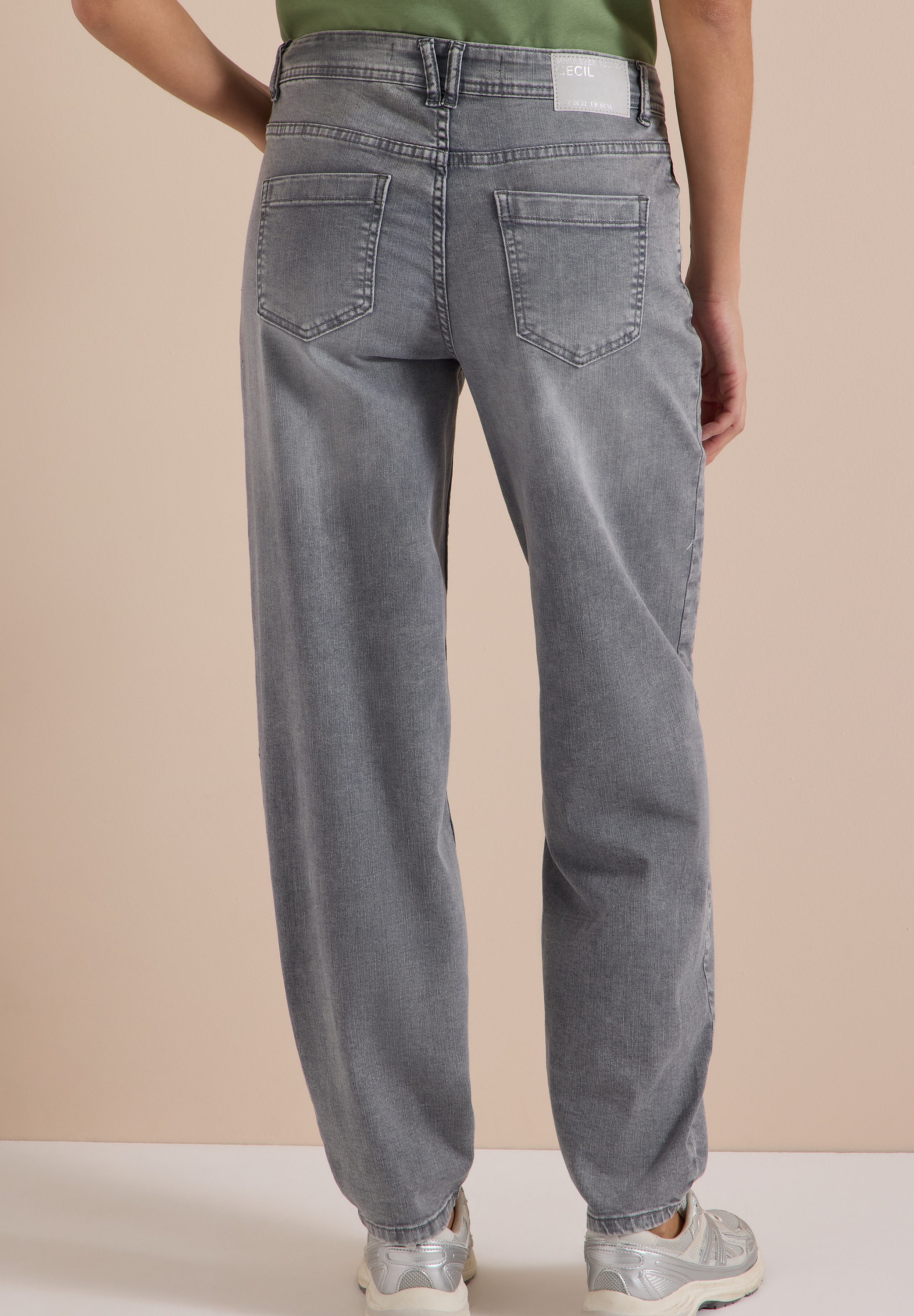 Cecil Loose-fit-Jeans »Style Scarlett« Barrel Leg mit Stretch