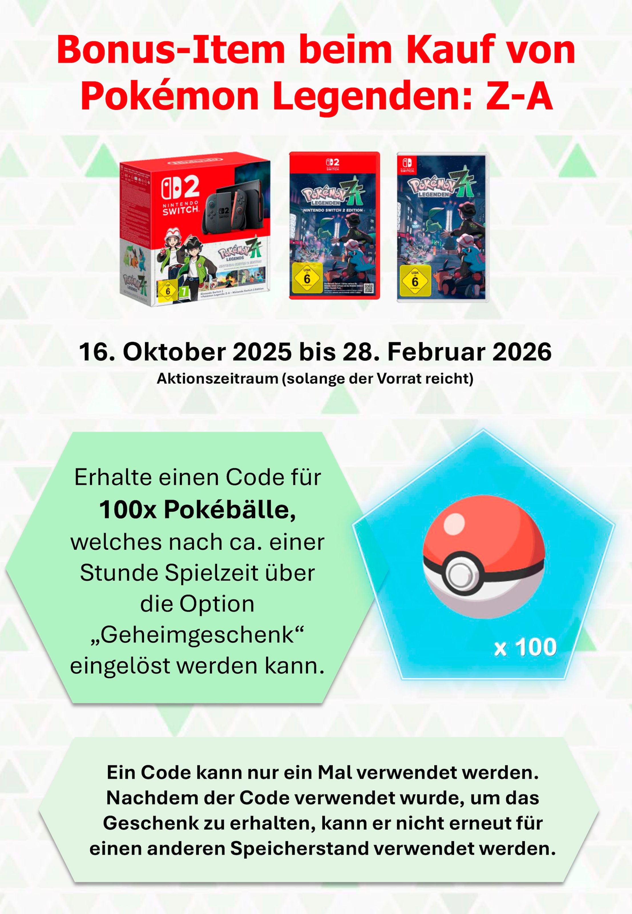 Nintendo Switch 2 Spielesoftware »Pokemon-Legenden: Z-A - Switch 2 Edition« Nintendo Switch 2