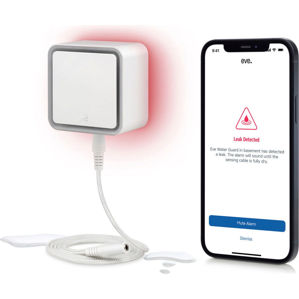 EVE Sensor »Water Guard (HomeKit)«, Mitteilungen