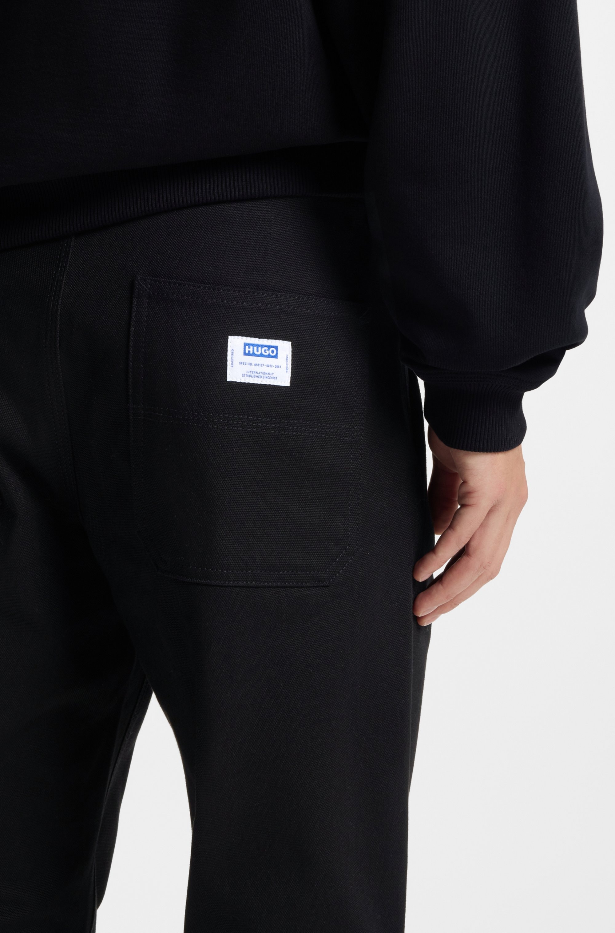 HUGO Blue Chinohose »Zarik«  regular fit mit schmalem Bein