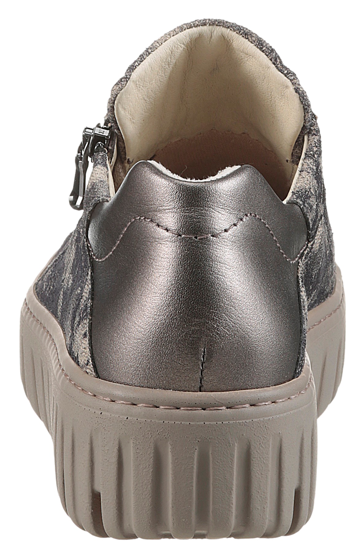 Waldläufer Plateausneaker »H-LIVIA«  Schnürschuh, Halbschuh, Komfortschuh mit herausnehmbarem Lederfußbett