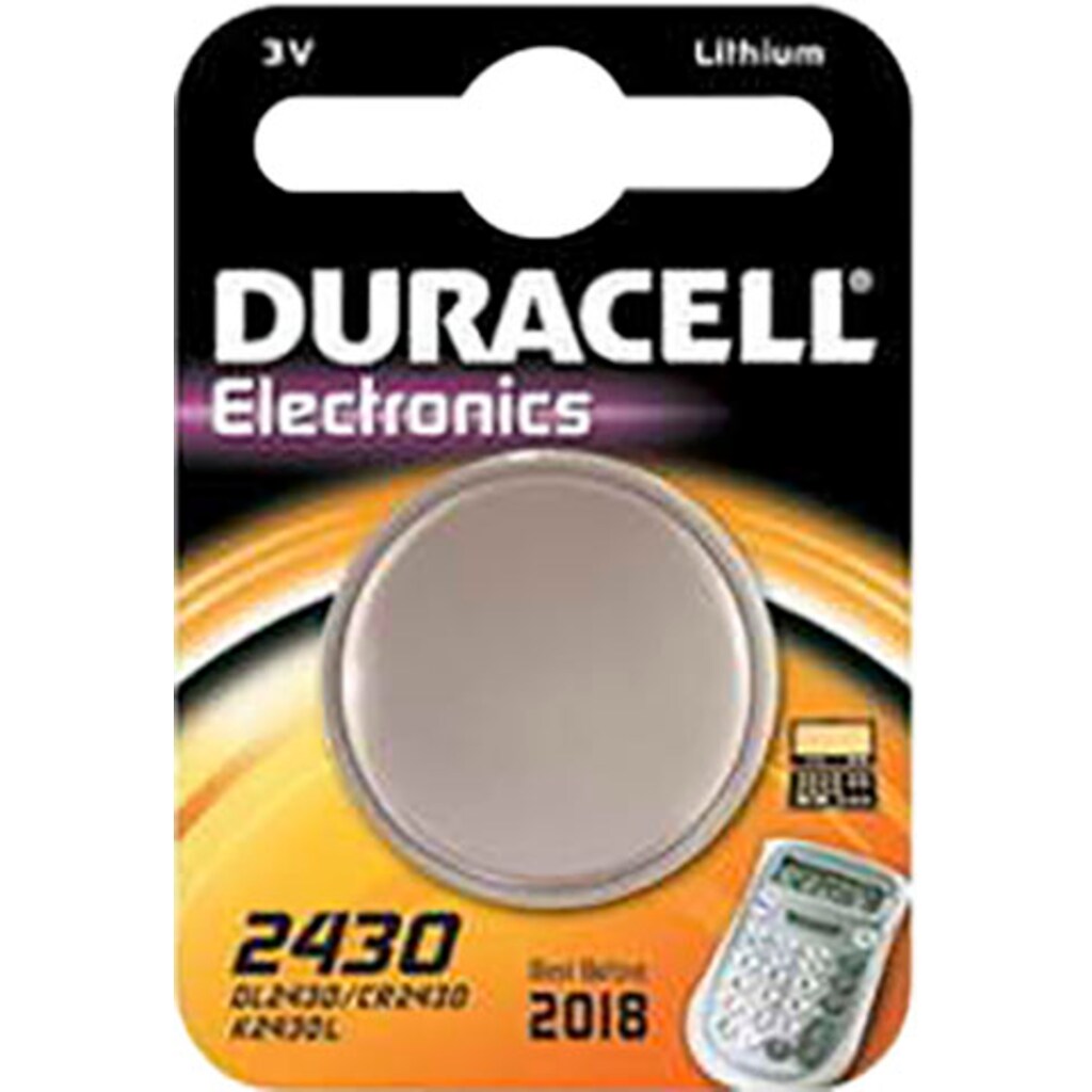 Duracell Batterie »1x Electronics«, DL2430, (1 St.)