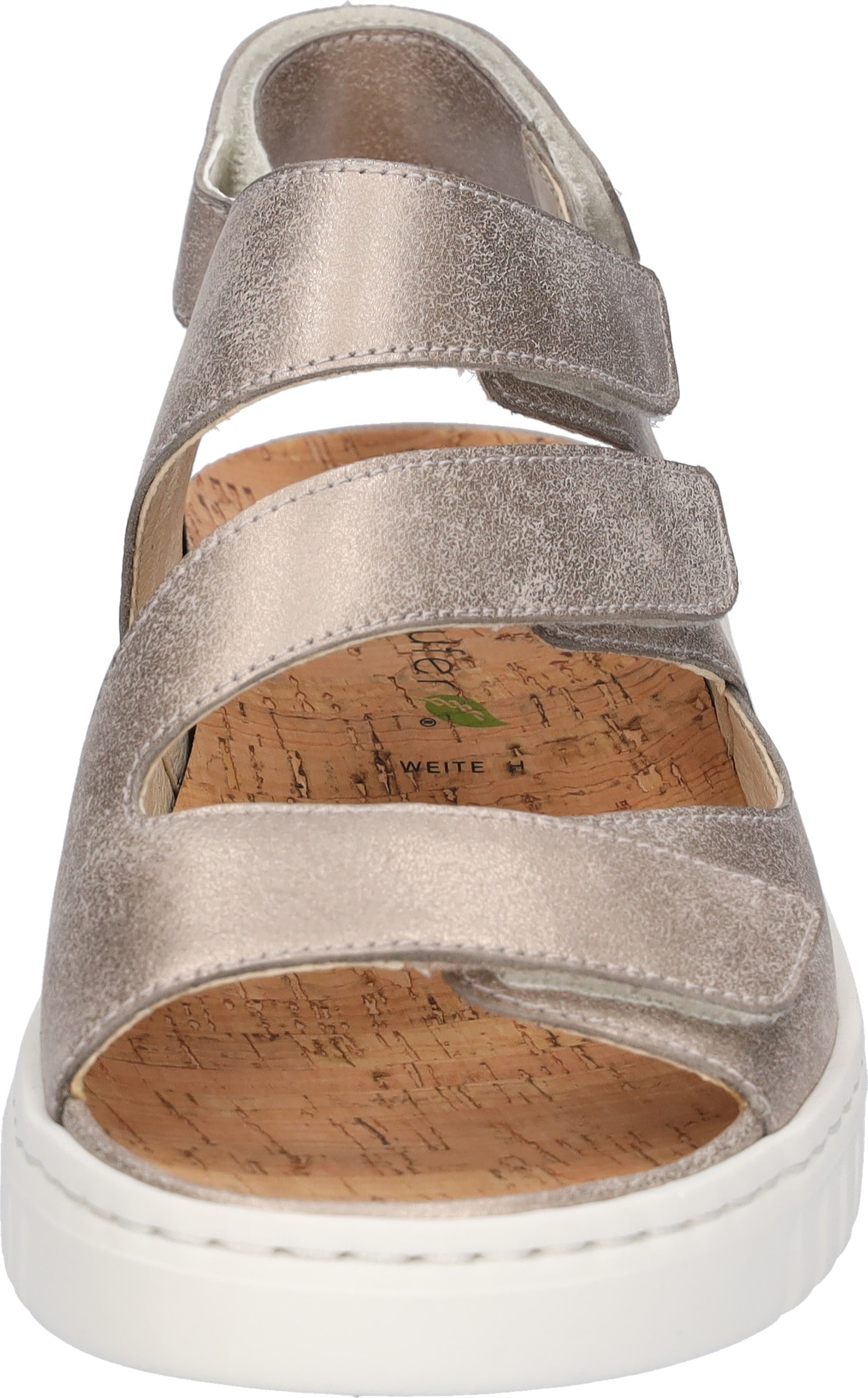 Waldläufer Plateausandale »H-WILLOW«, Sommerschuh, Klettschuh, Bequemschuh in Komfortweite H (= sehr weit)